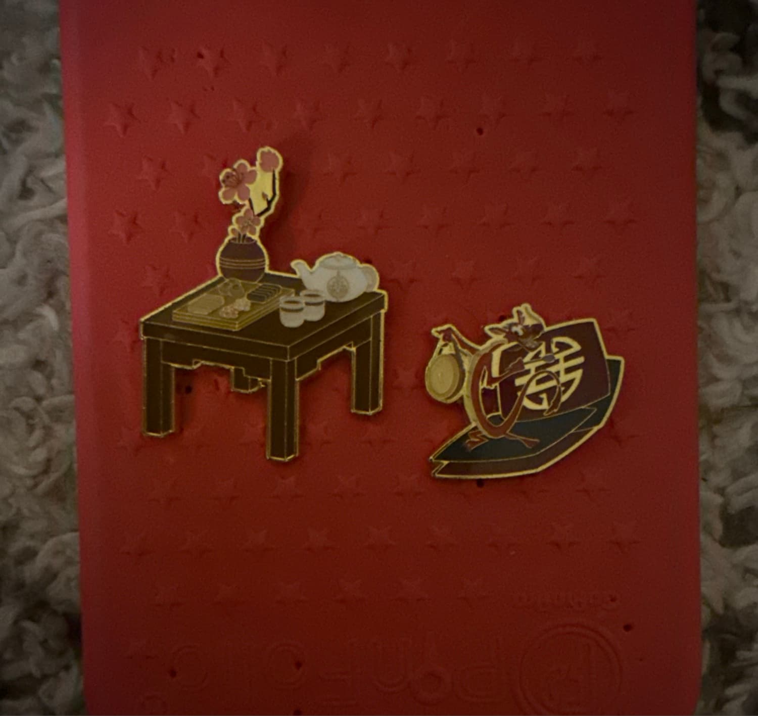 Mushu Lunar New Year 2024 Pin Set