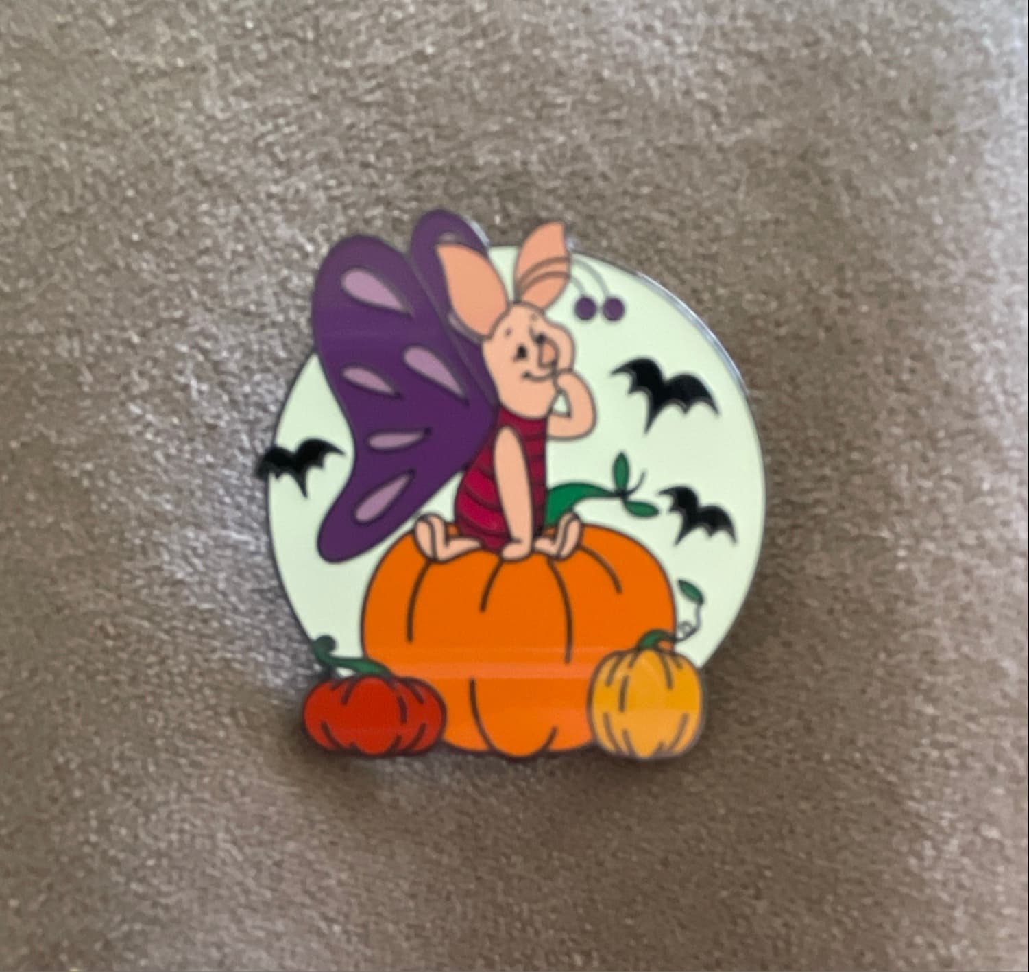 Costumed Winnie the Pooh & Friends Halloween Pumpkin Set