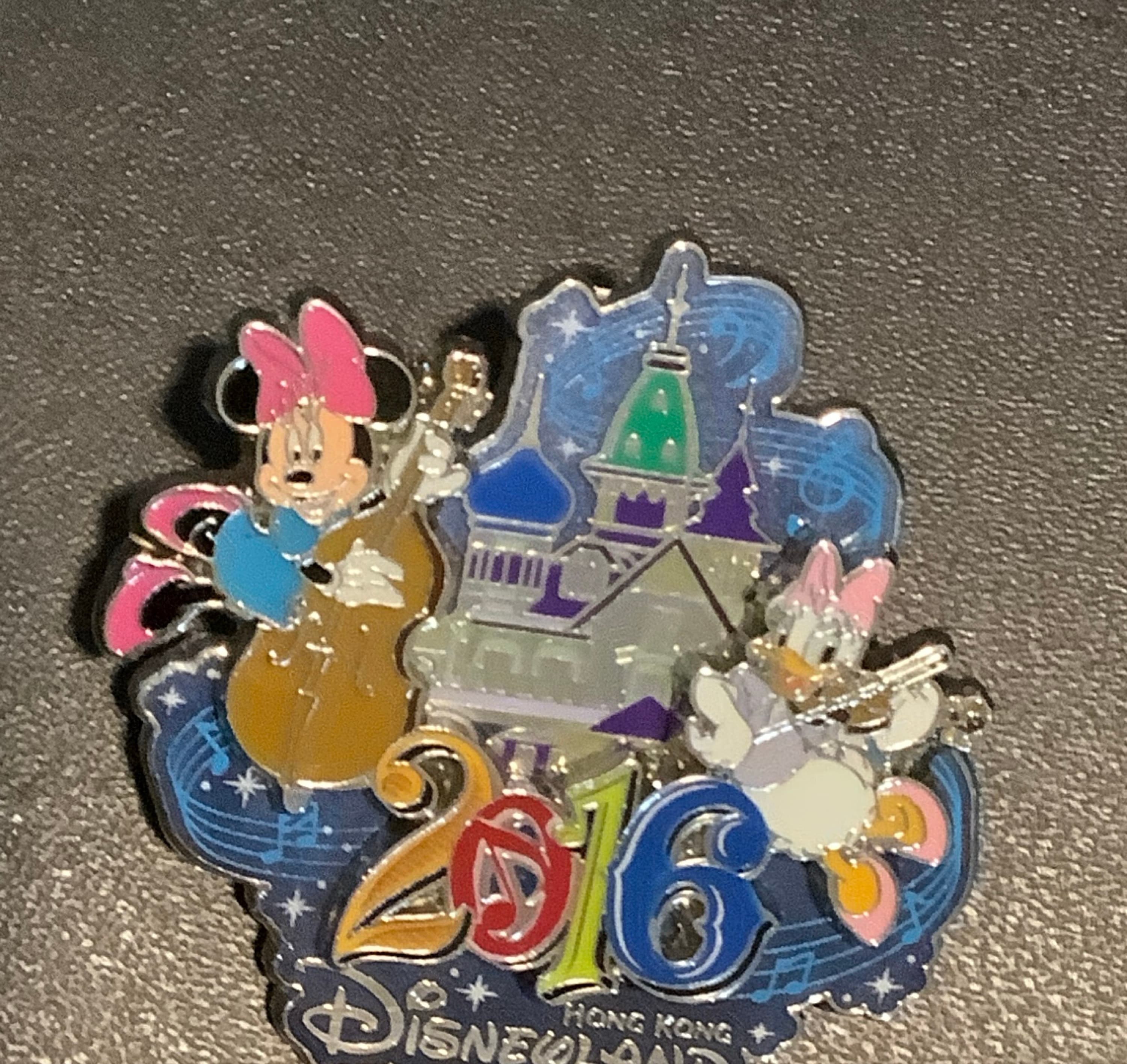 Minnie Mouse & Daisy Duck Musical Castle 2016 Hong Kong Disneyland Pin