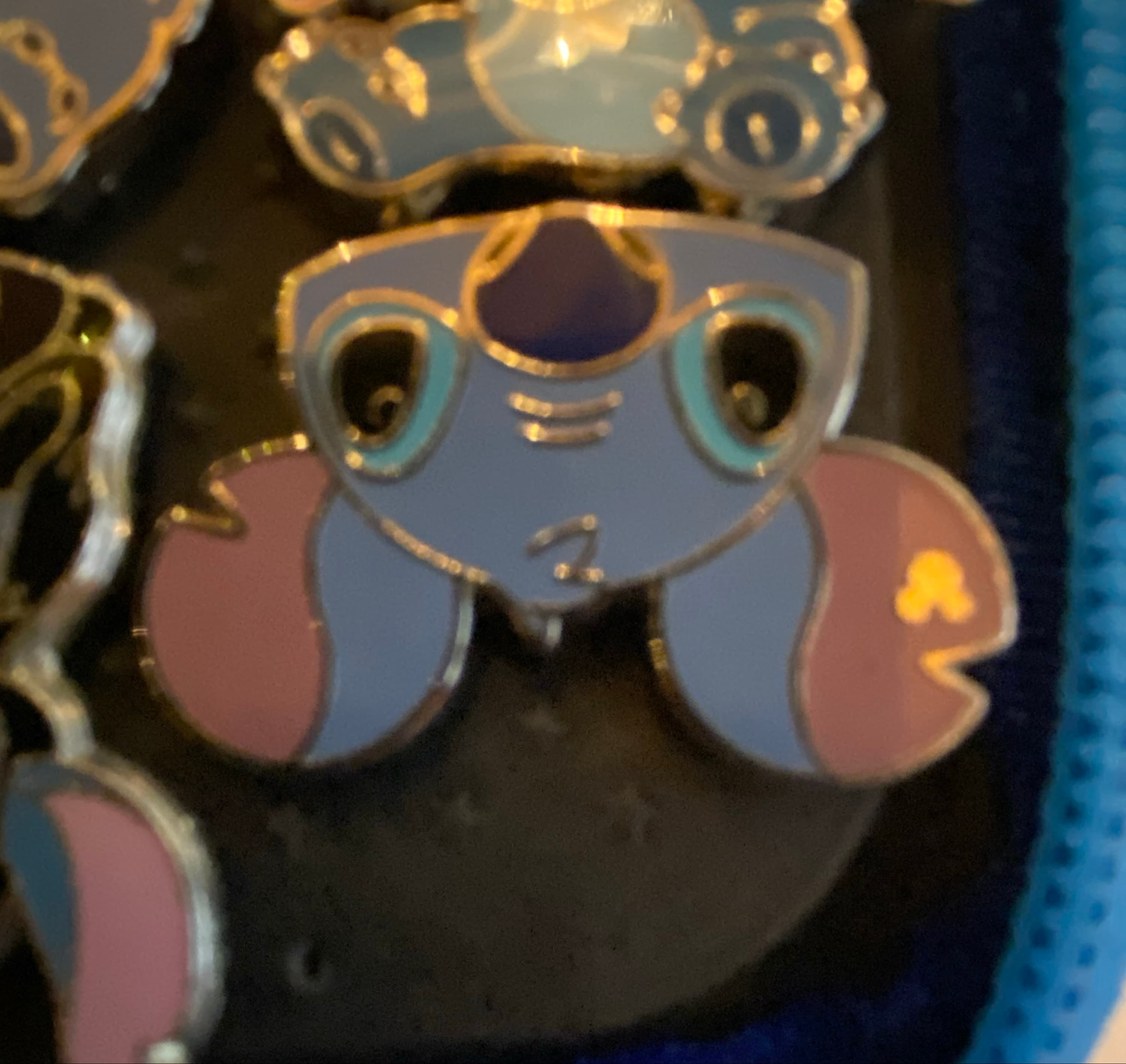 Stitch as Experiment 297 Mickey Cap-Hidden Mickey
