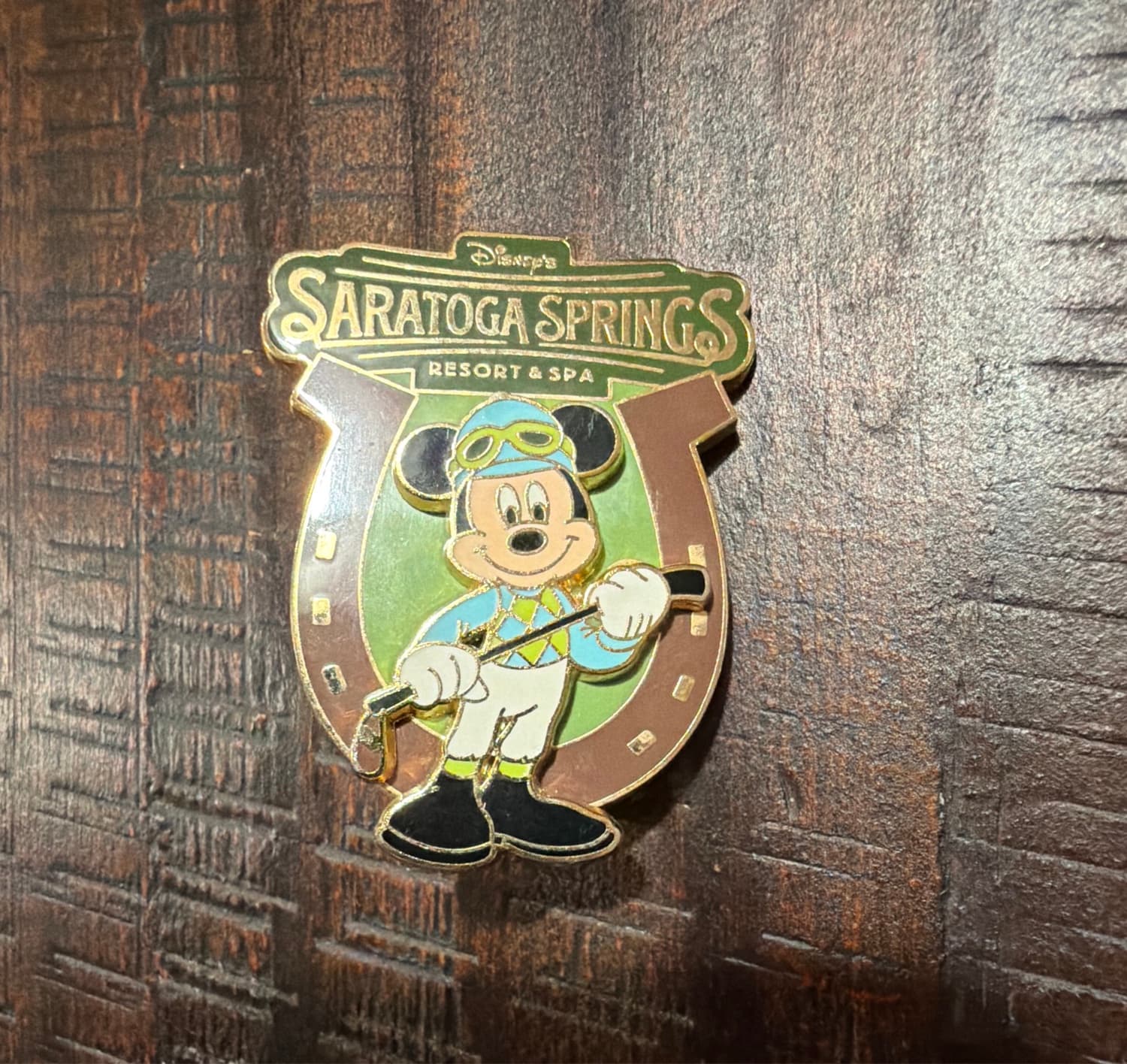 Mickey Mouse Jockey Saratoga Springs Resort & Spa Pin