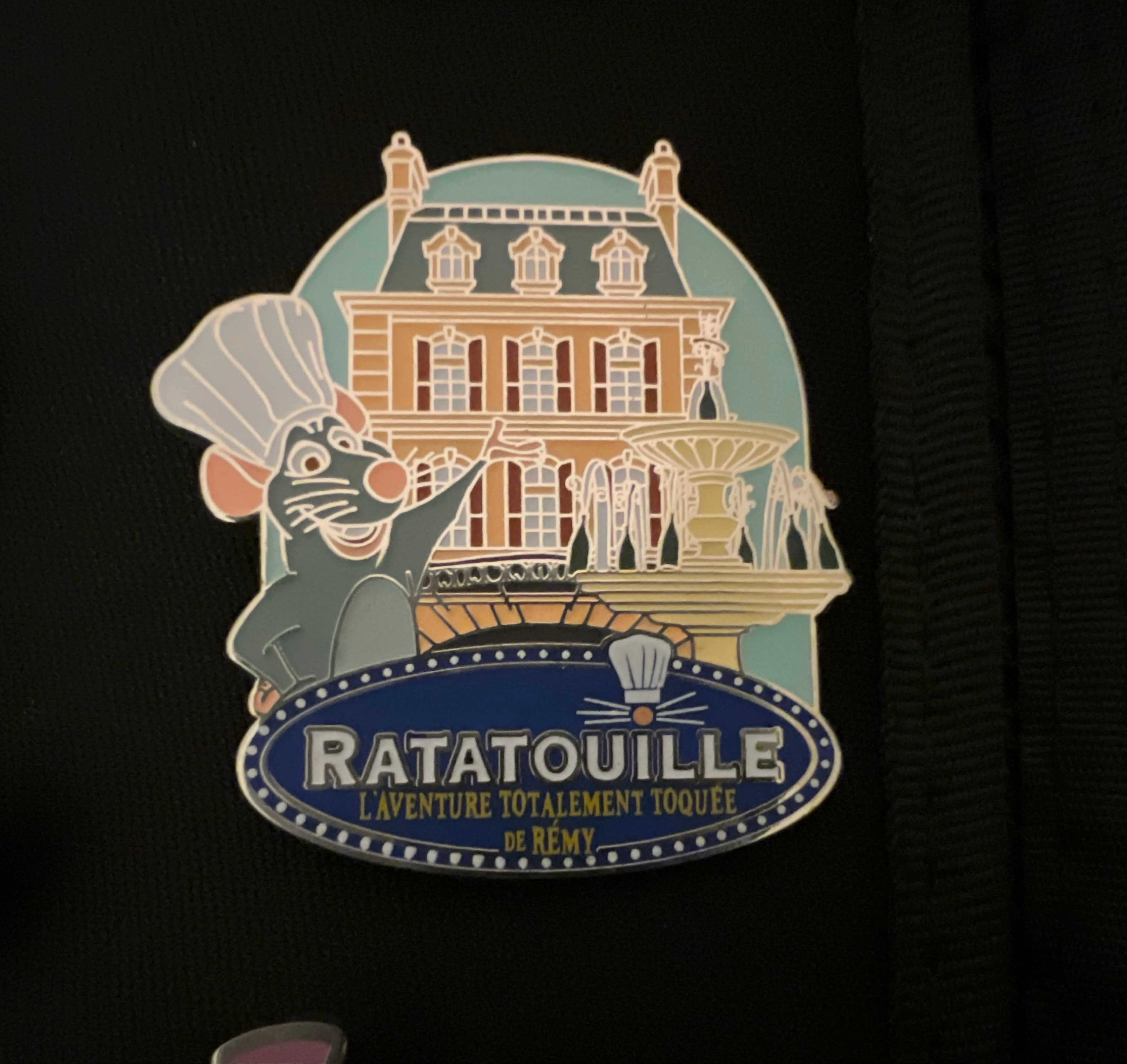 Remy's Ratatouille: L'Aventure Totalement Toquée de Rémy 10th Anniversary Attraction Pin
