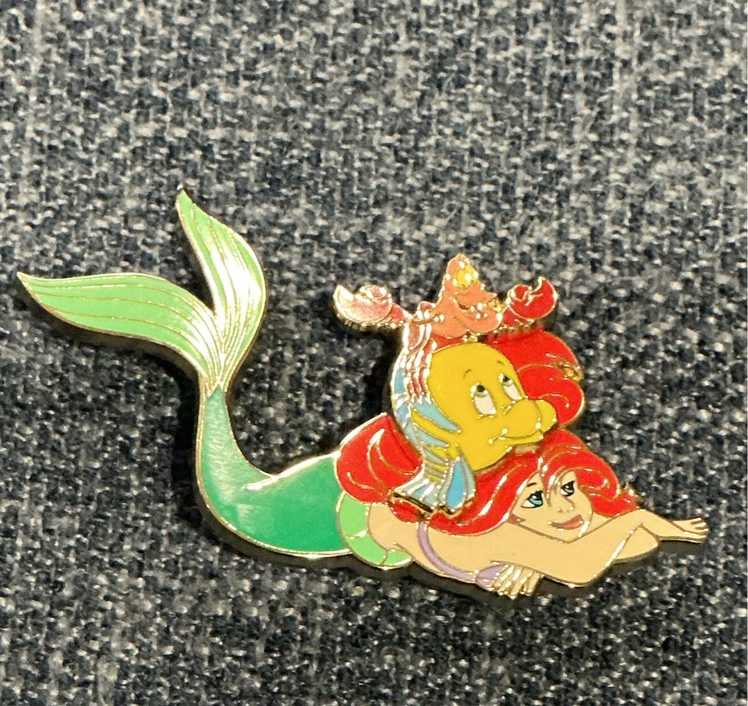 Ariel, Flounder & Sebastian - The Little Mermaid front