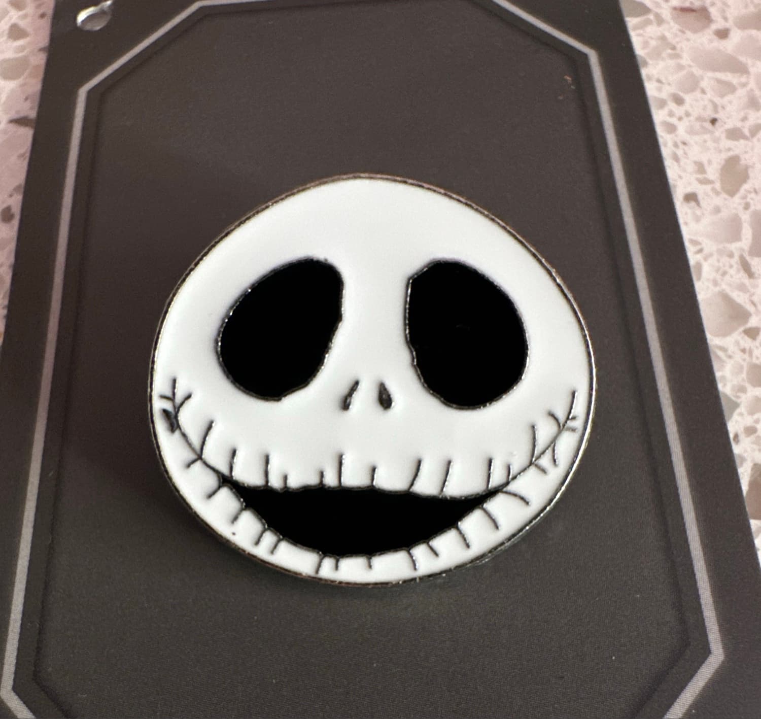 Jack Skellington Head - Smiling front