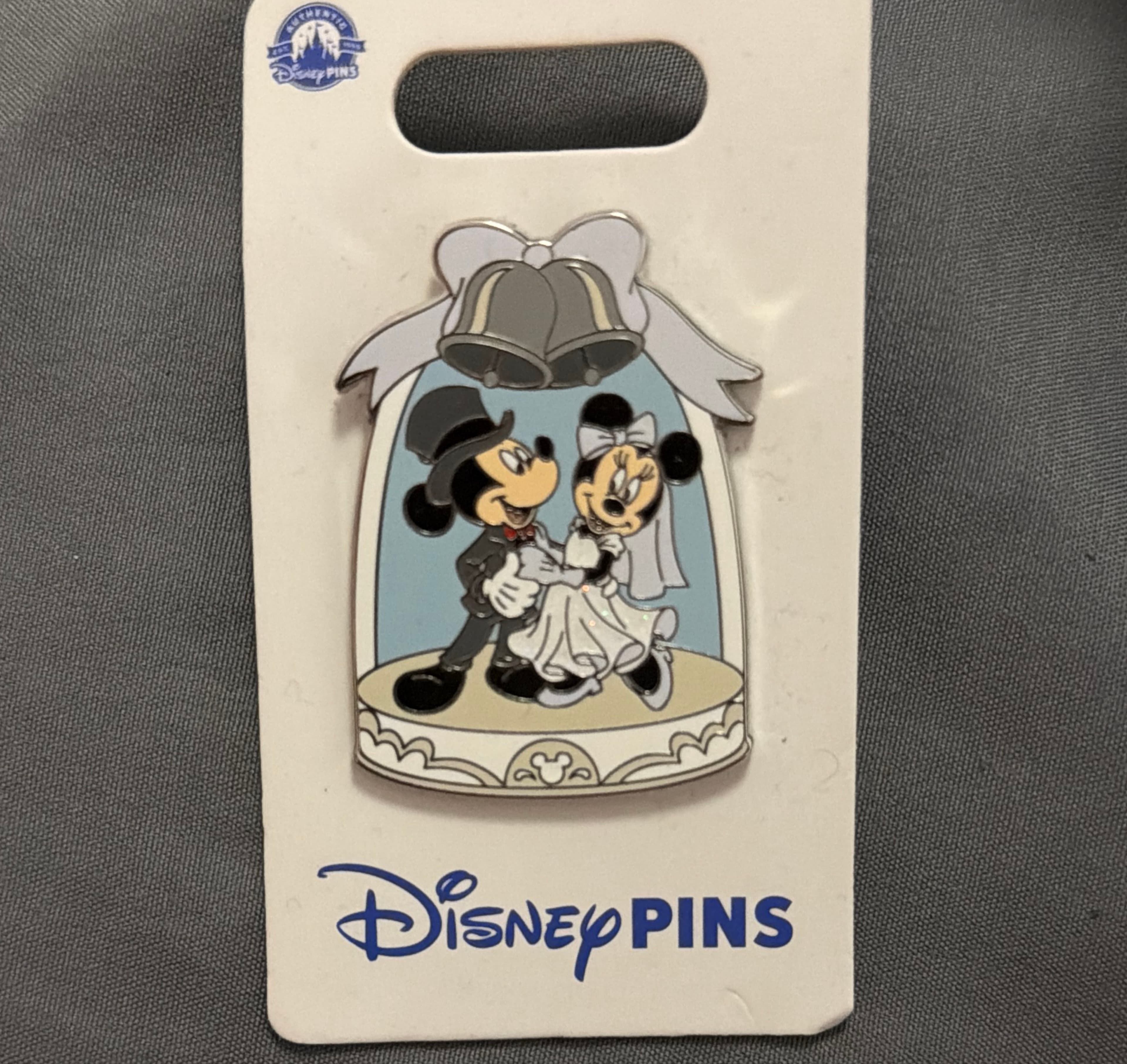 Mickey and Minnie Mouse Wedding Cake Topper
