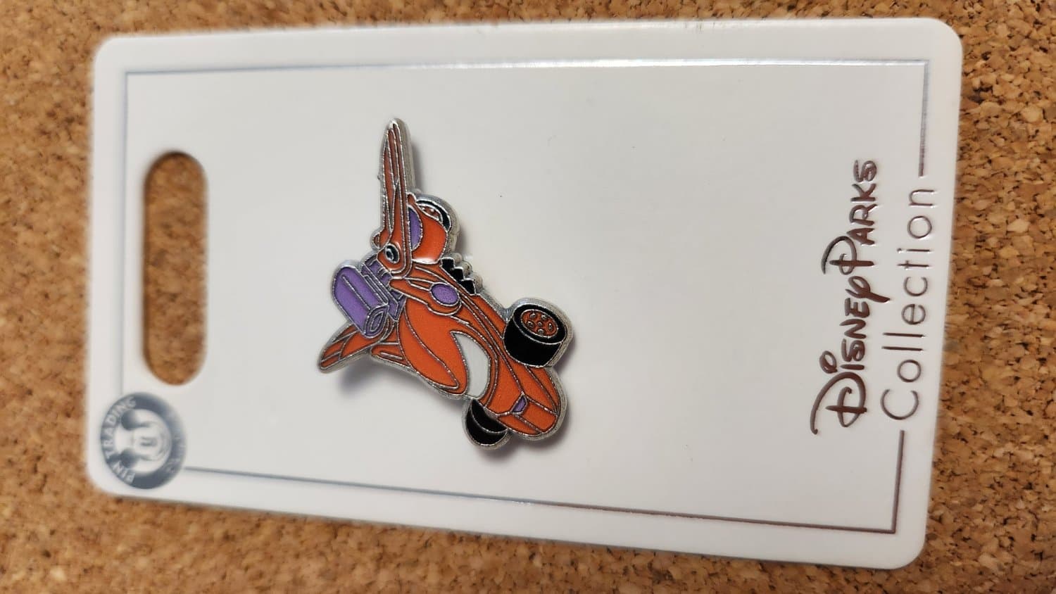 Big Hero 6 Disney Pin: Baymax Racer Car