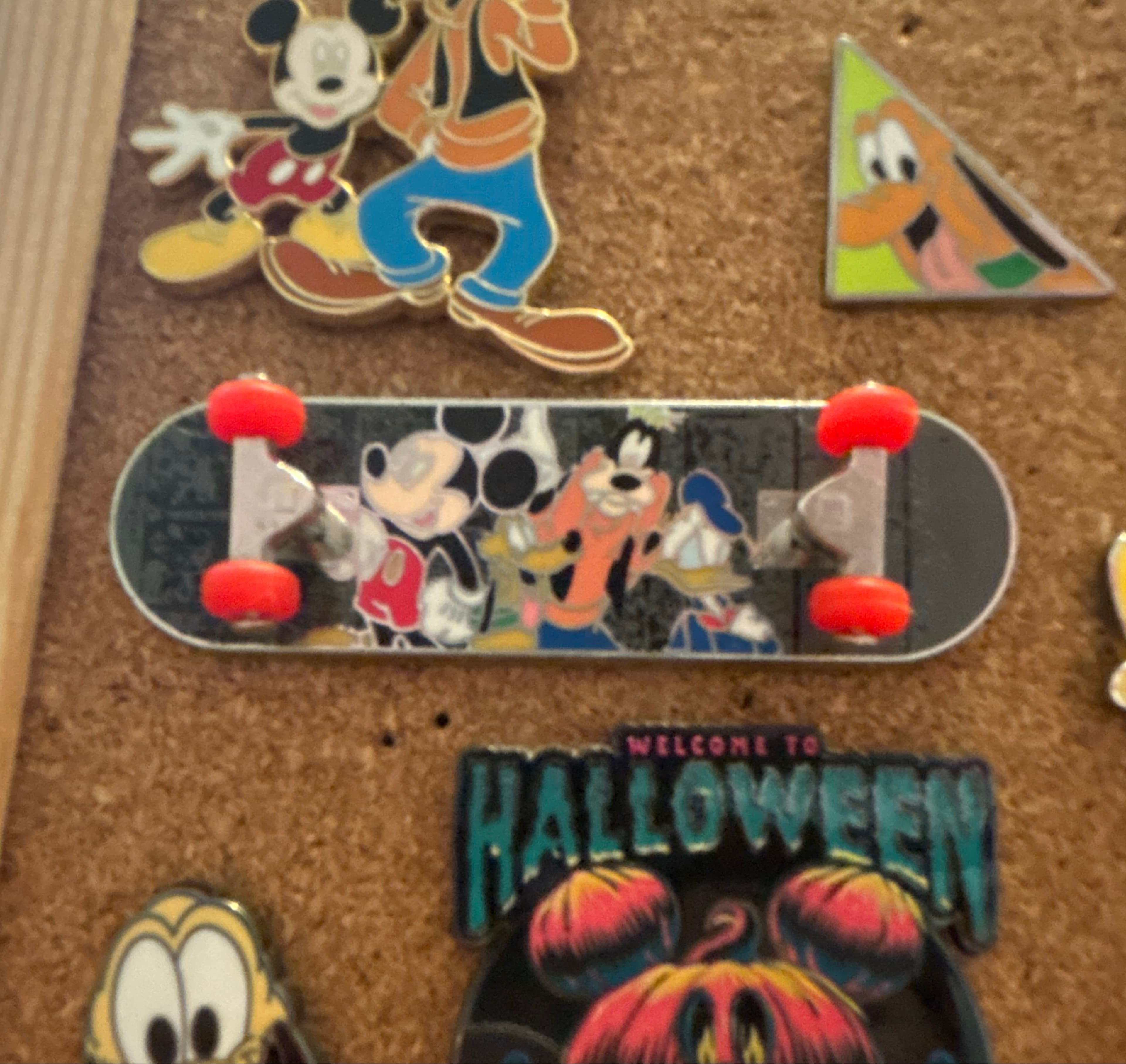 Skateboards Disney Trading Pin Series