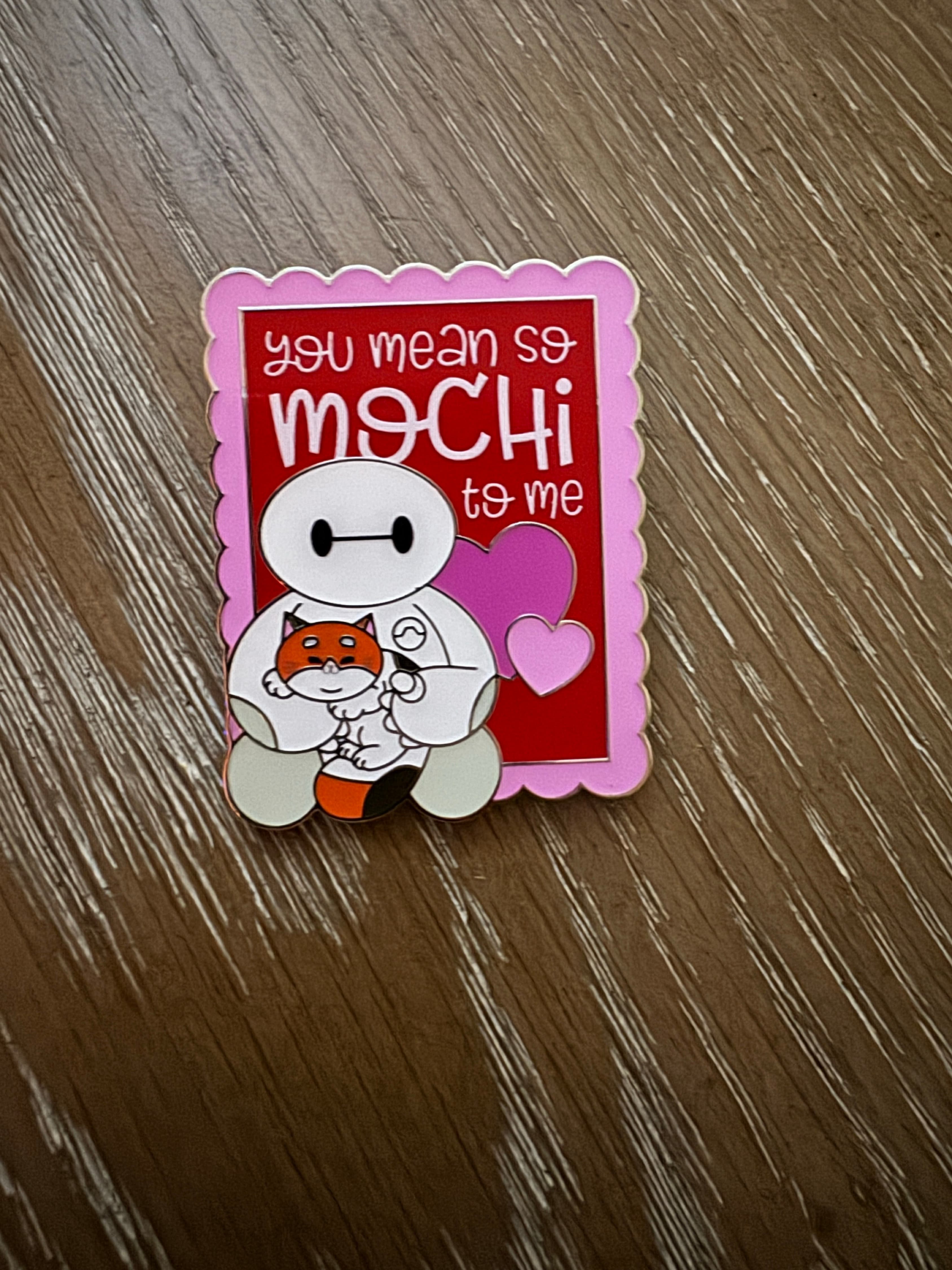 2026 Valentines Day Limited Release Mystery Set - Baymax and Mochi You Mean Mochi to Me front