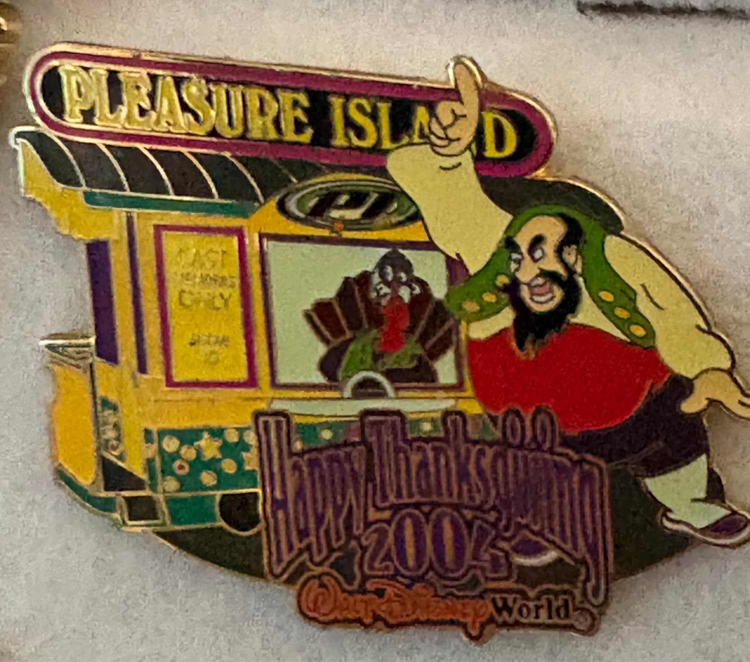 Happy Thanksgiving -Turkey Hunt 2004 Disney Trading Pin Series