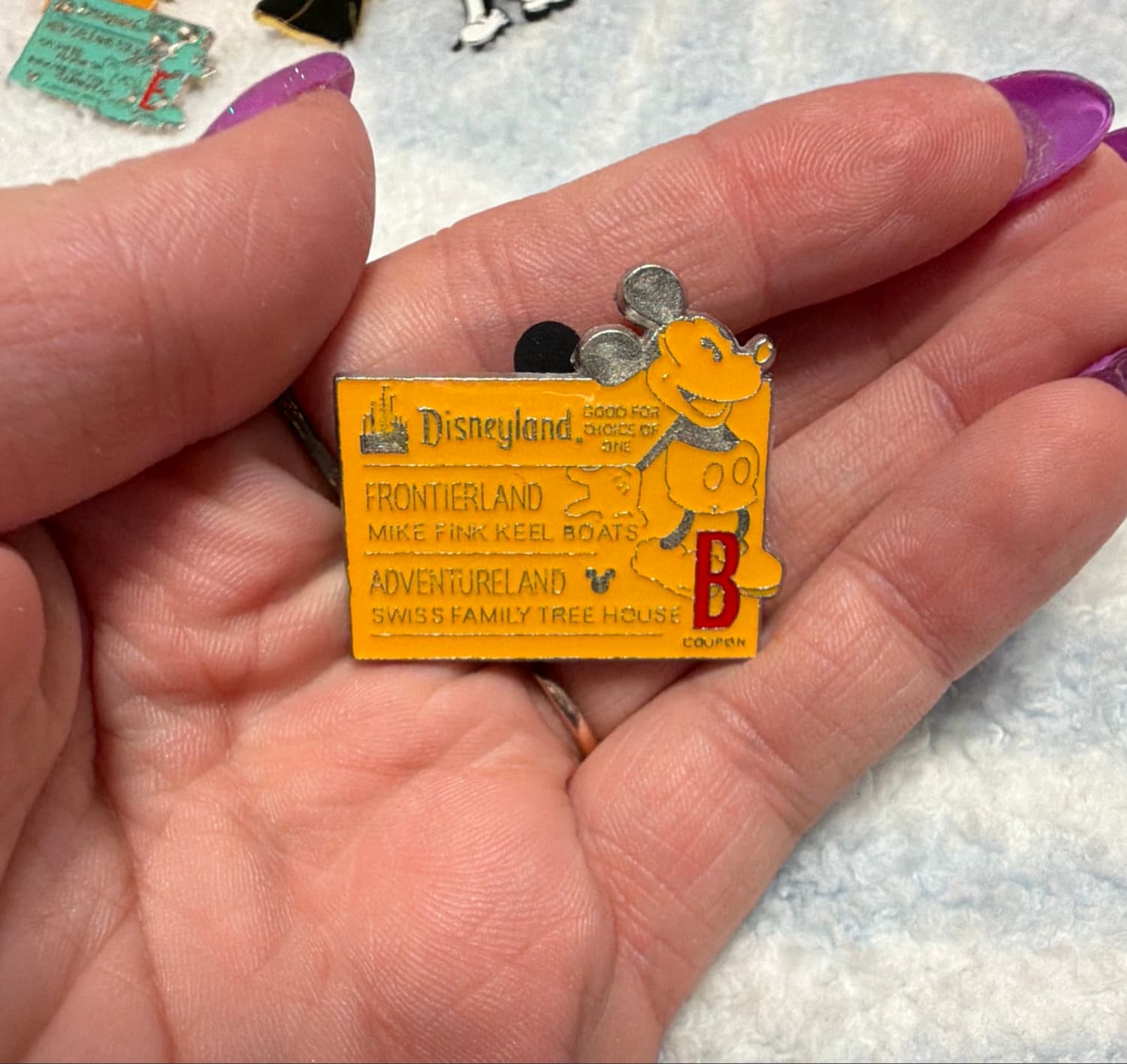 Cast Lanyard Series III - Disneyland Tickets