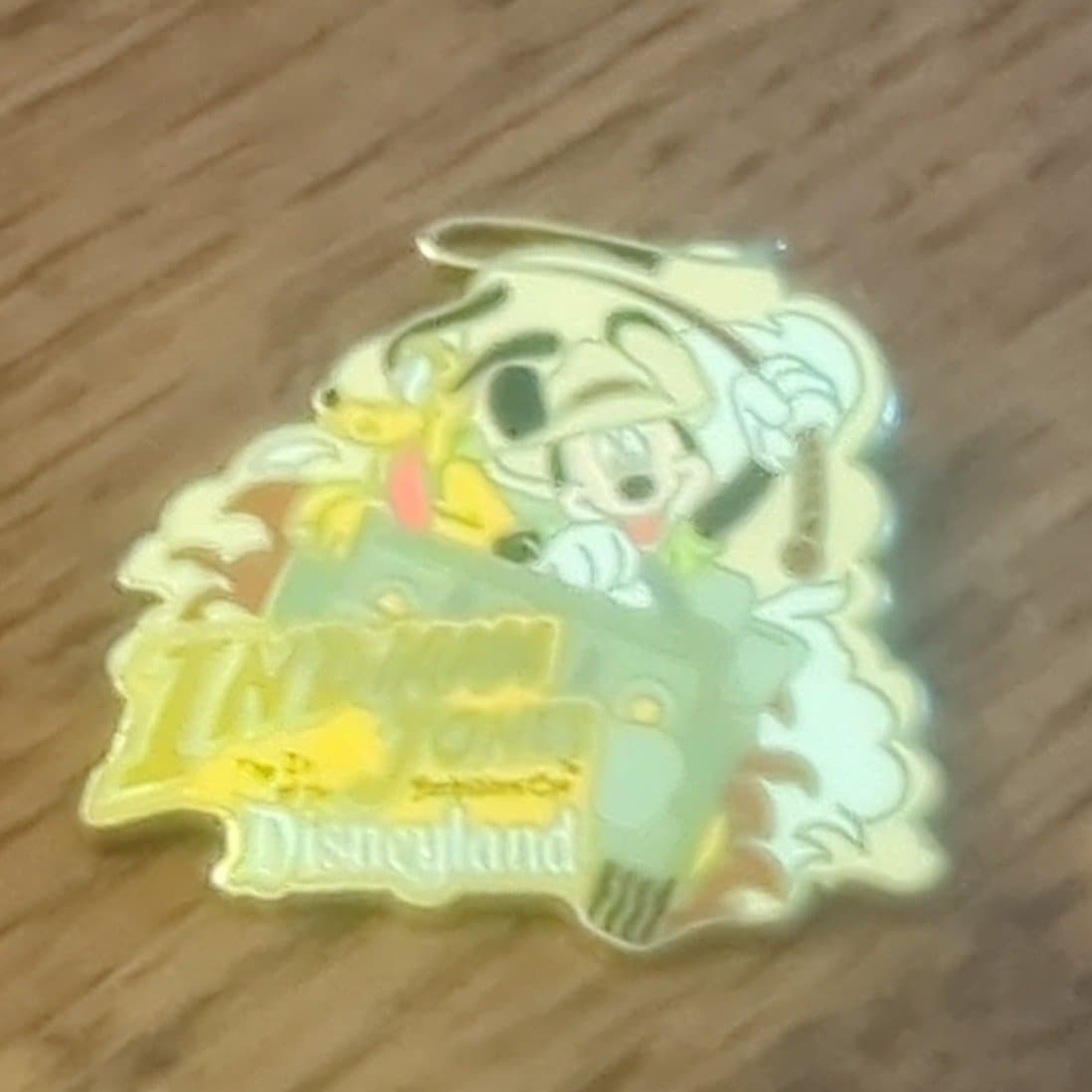 Mickey & Pluto Indiana Jones Adventure Ride Vehicle Pin