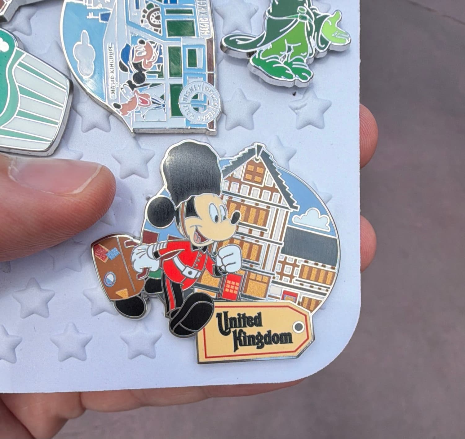 Mickey Mouse United Kingdom Pavilion EPCOT World Showcase Pin