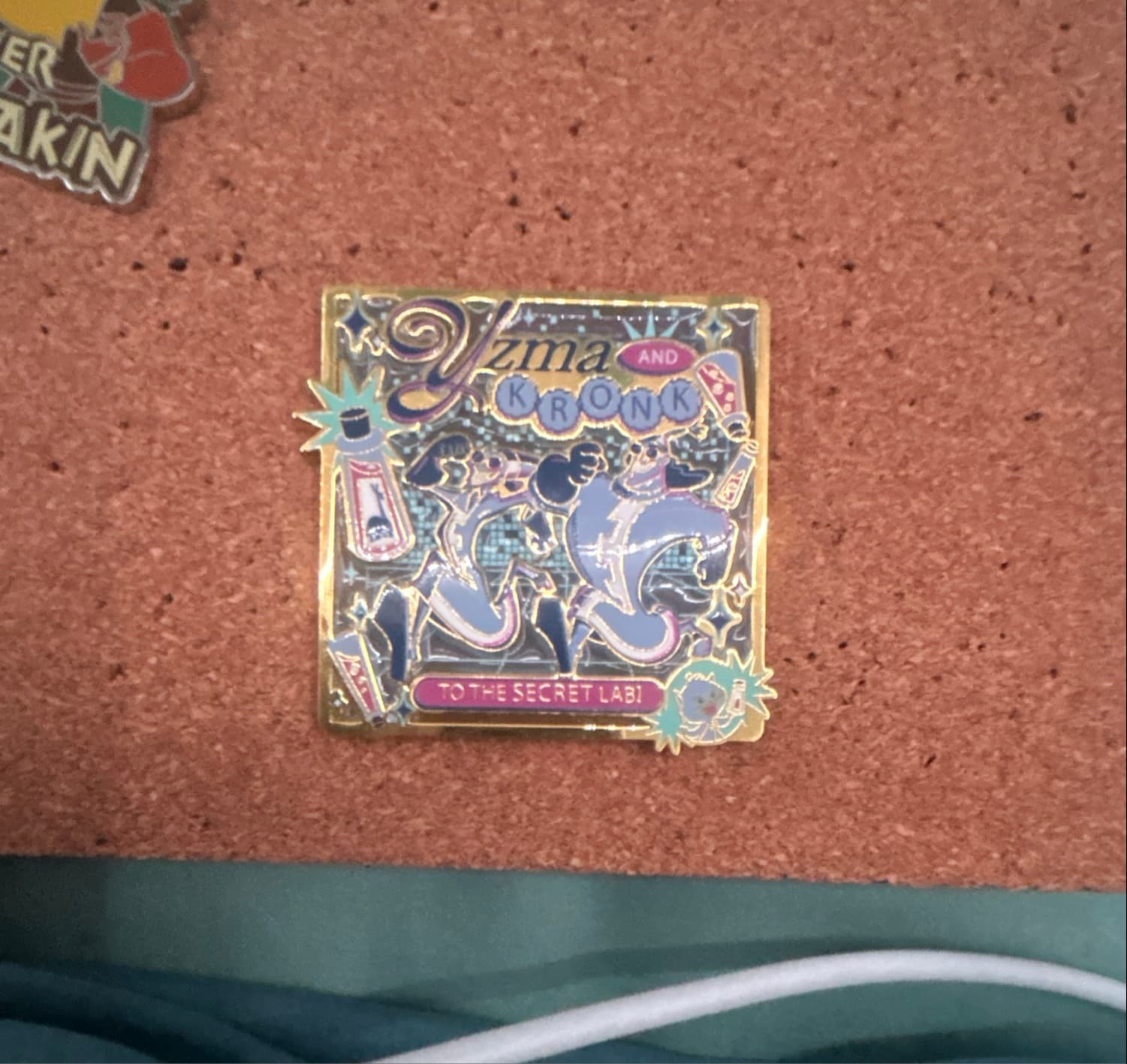 Disney The Emperor's New Groove Yzma & Kronk Running to the Secret Lab Stained Glass Enamel Pin - BoxLunch Exclusive