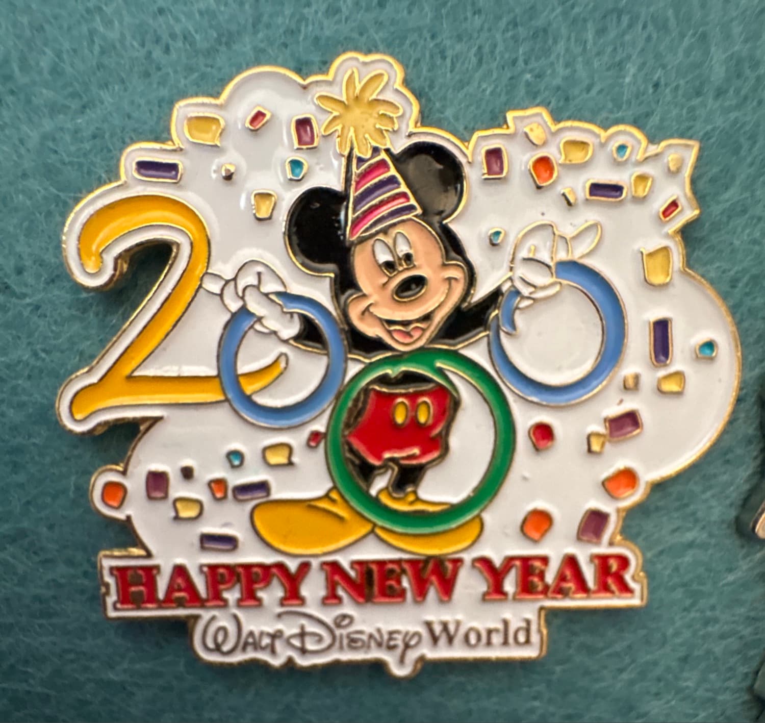 Happy New Year 2000 - Mickey front