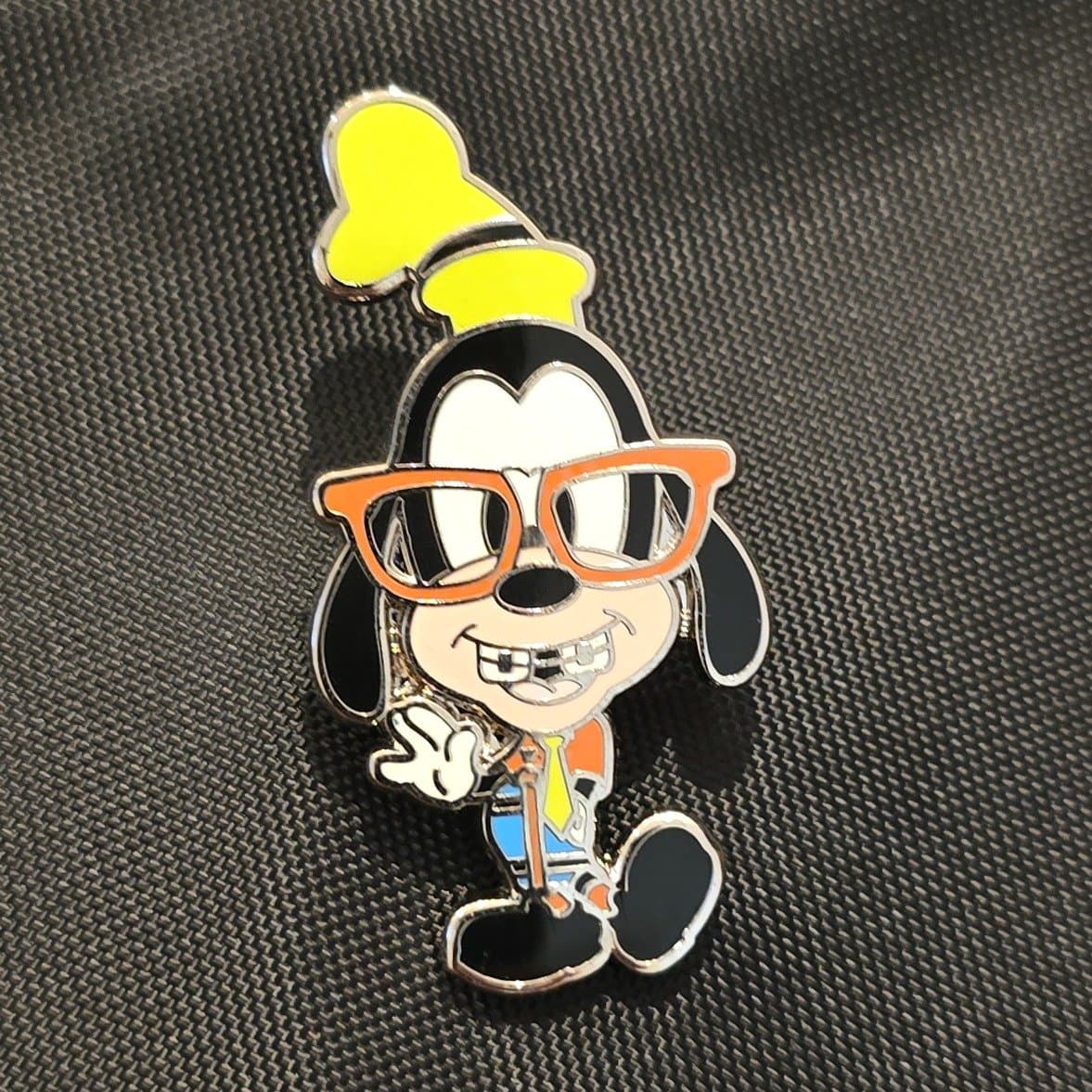Goofy Full Body Nerds Rock Collection Pin front