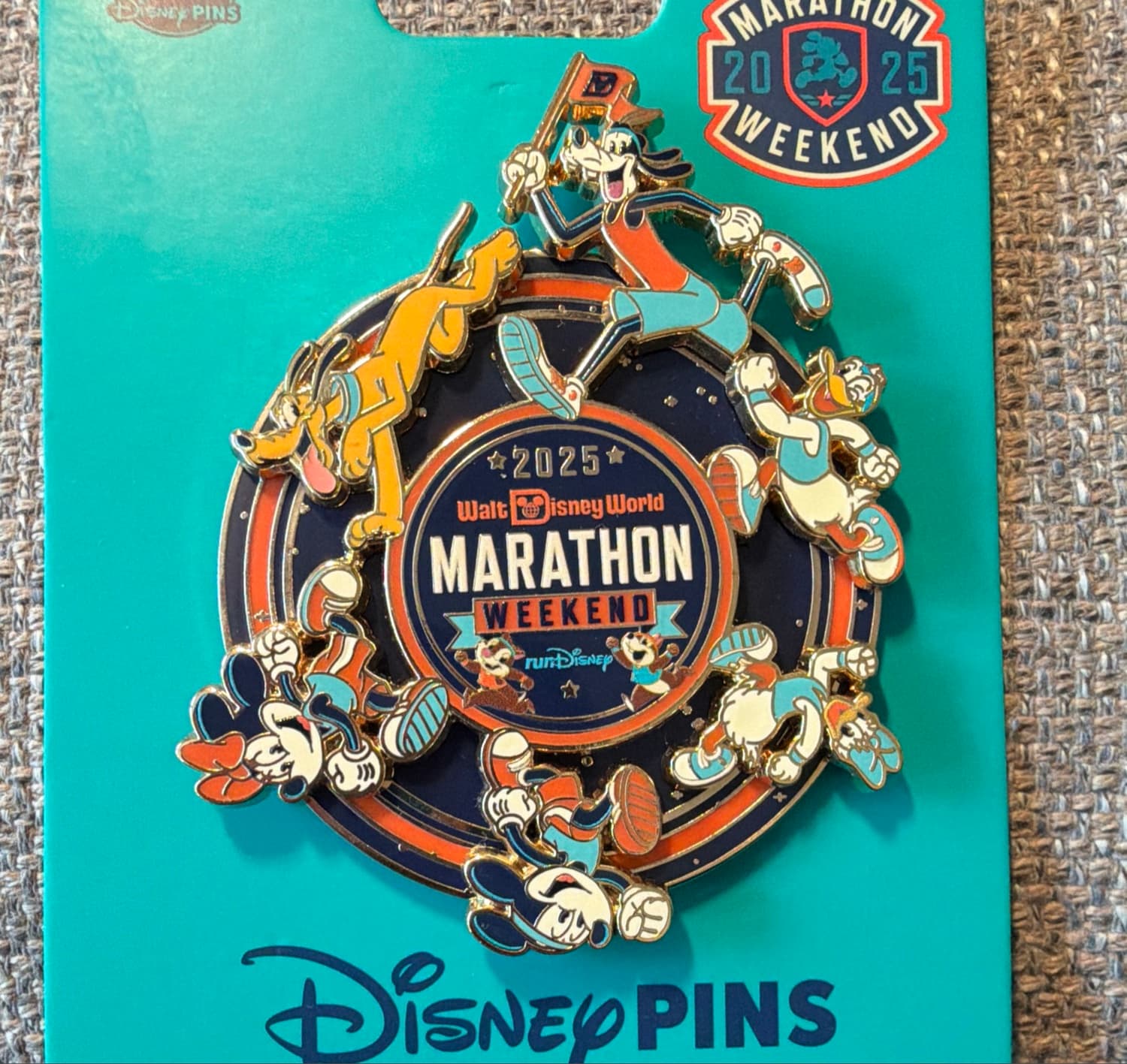Walt Disney World Marathon Weekend 2025 Commemorative Pin