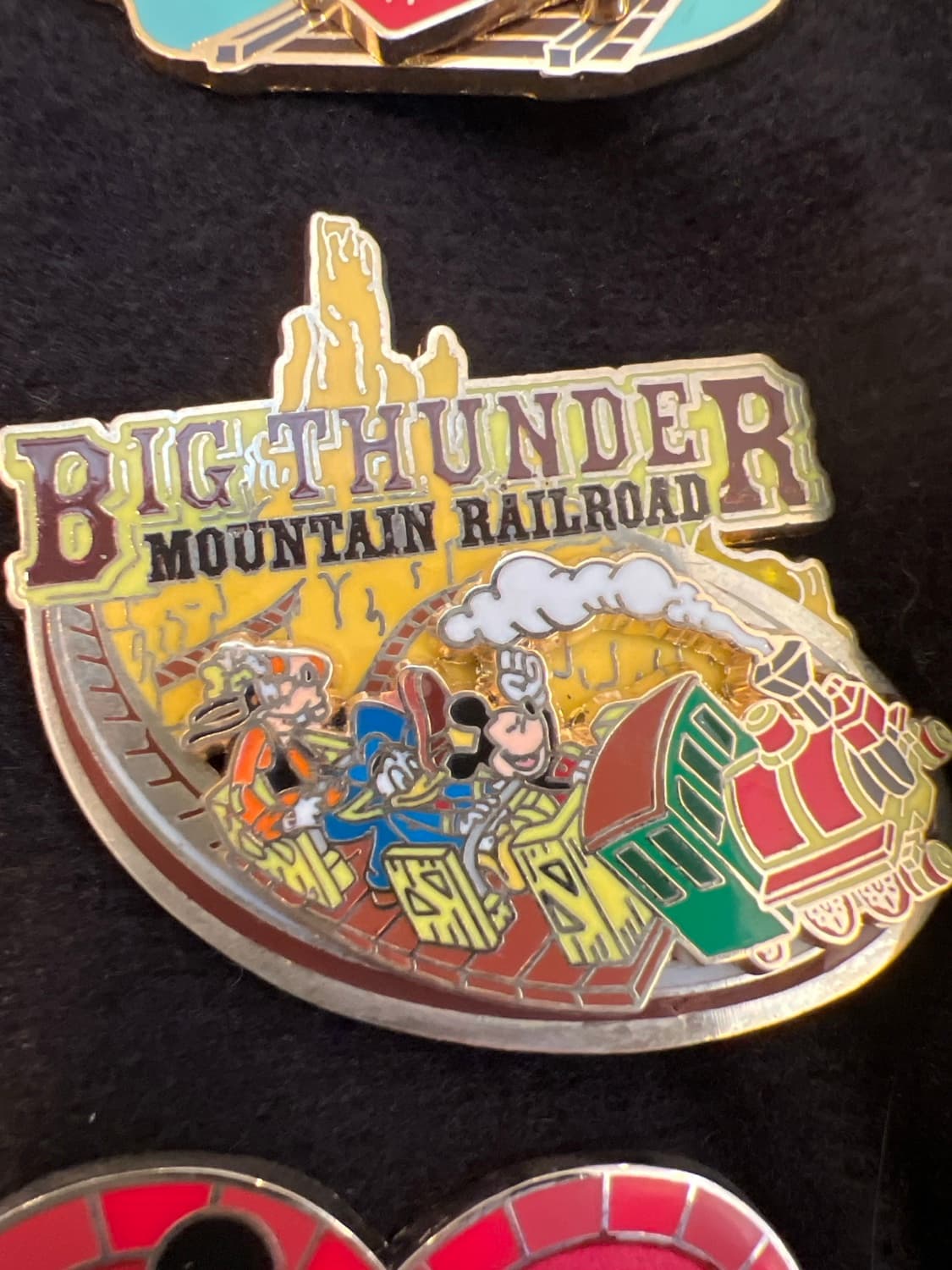 Big Thunder Mountain Disney pin series