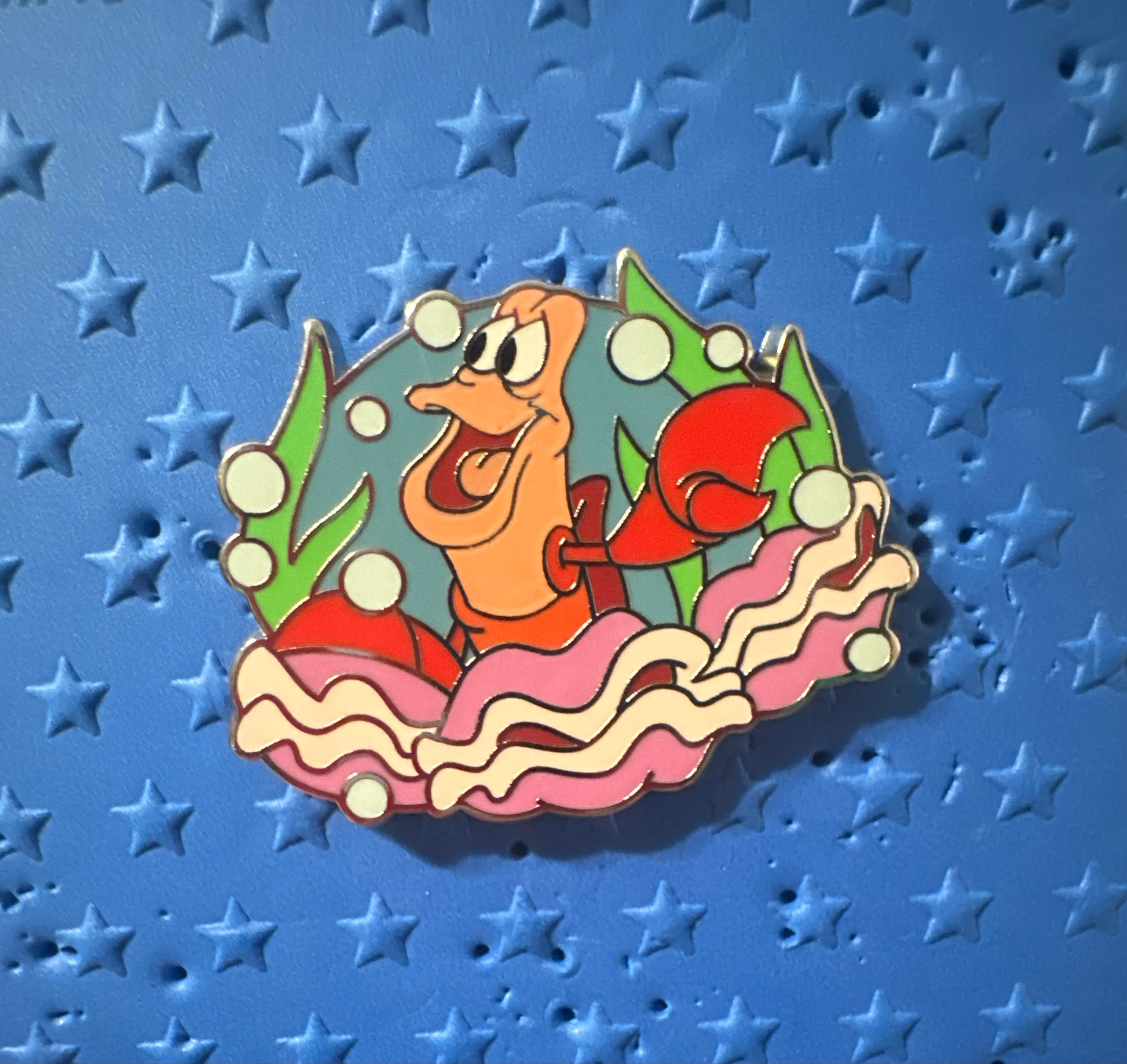 Sebastian Playing the Clams