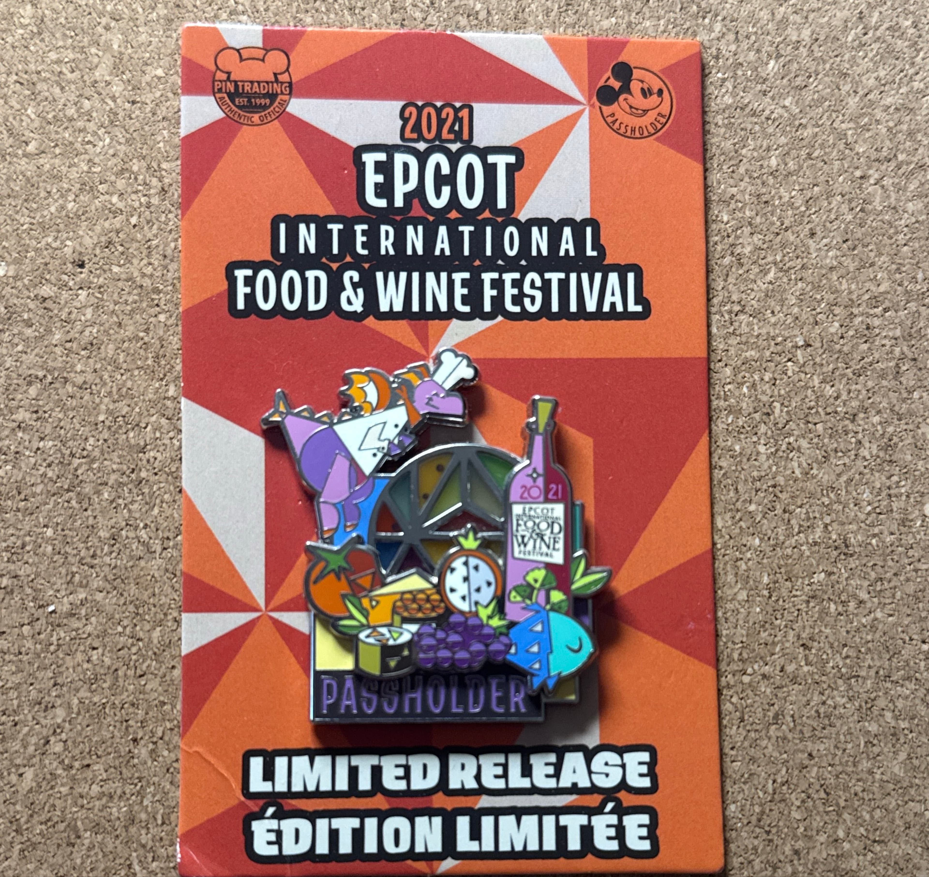 Chef Figment Passholder Exclusive - EPCOT International Food & Wine Festival 2021 front