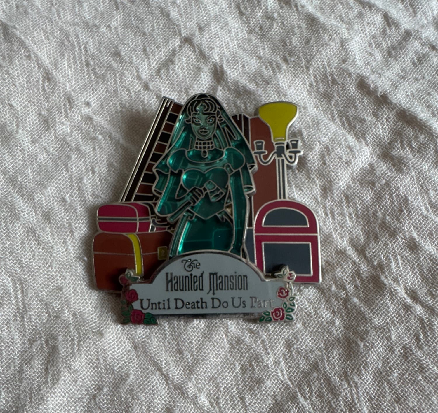 The Haunted Mansion Until Death Do Us Part Pin-on-Pin front