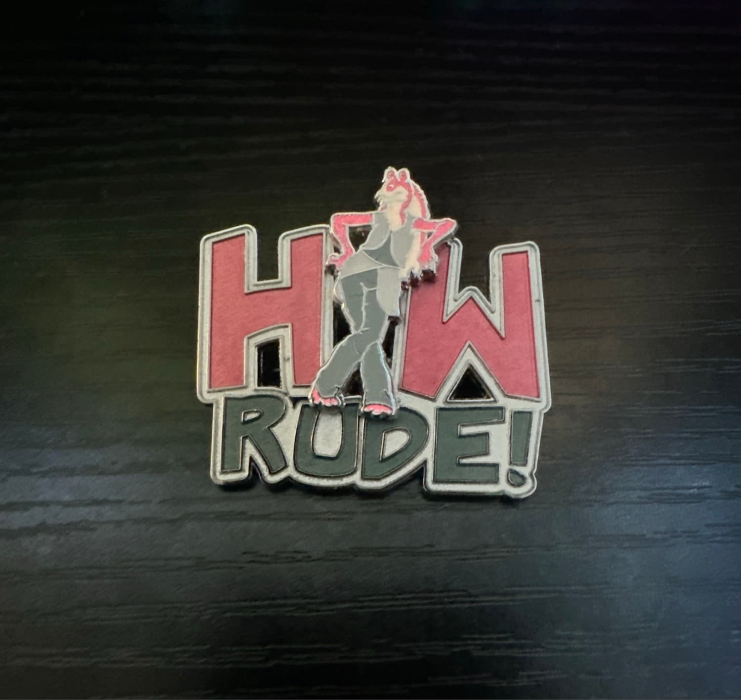 How Rude! - Jar Jar Binks rude