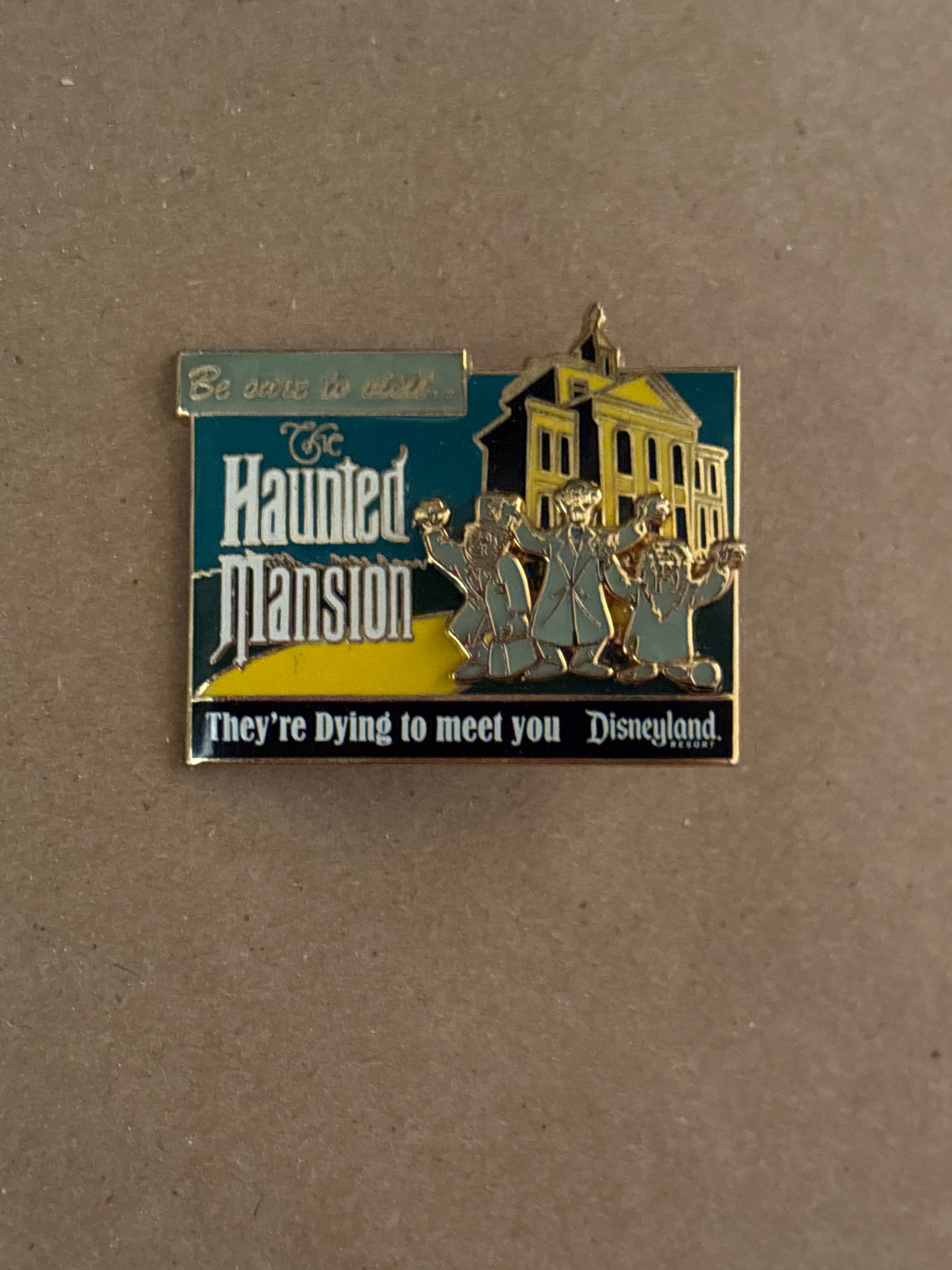 Haunted Mansion Billboard - Mickey's Pin Odyssey 2008