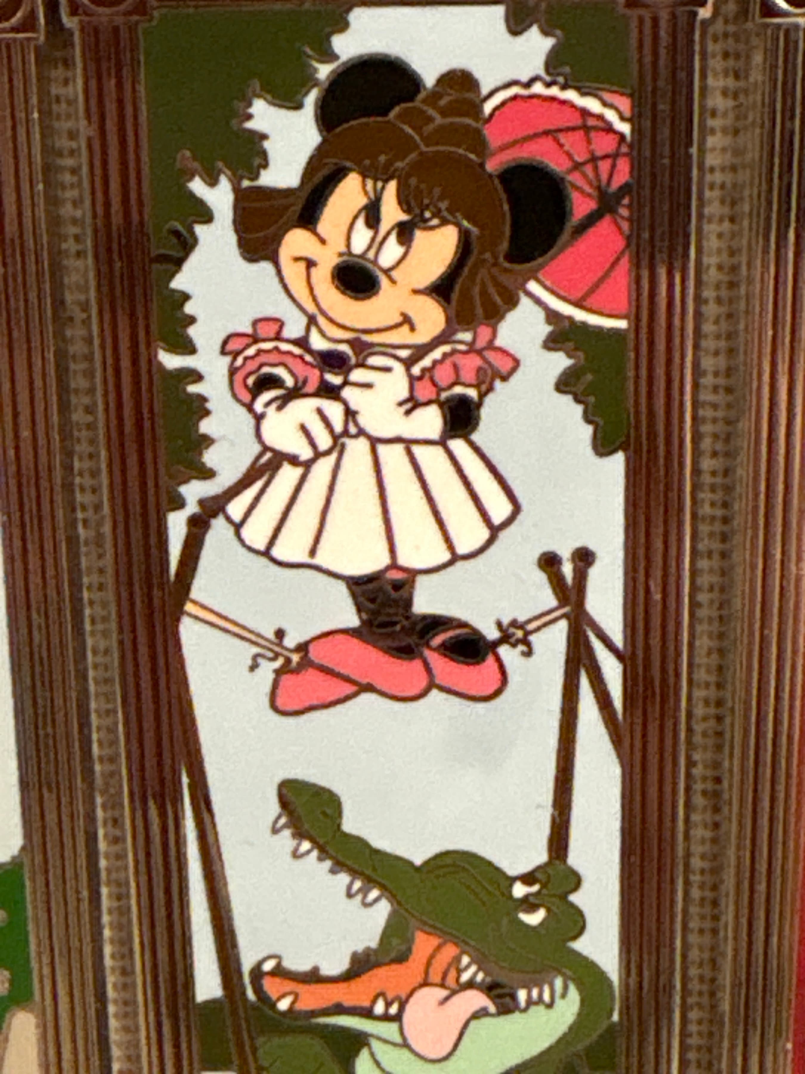 Characters in Stretching Portraits - Minnie on Tightrope - Haunted Mansion front