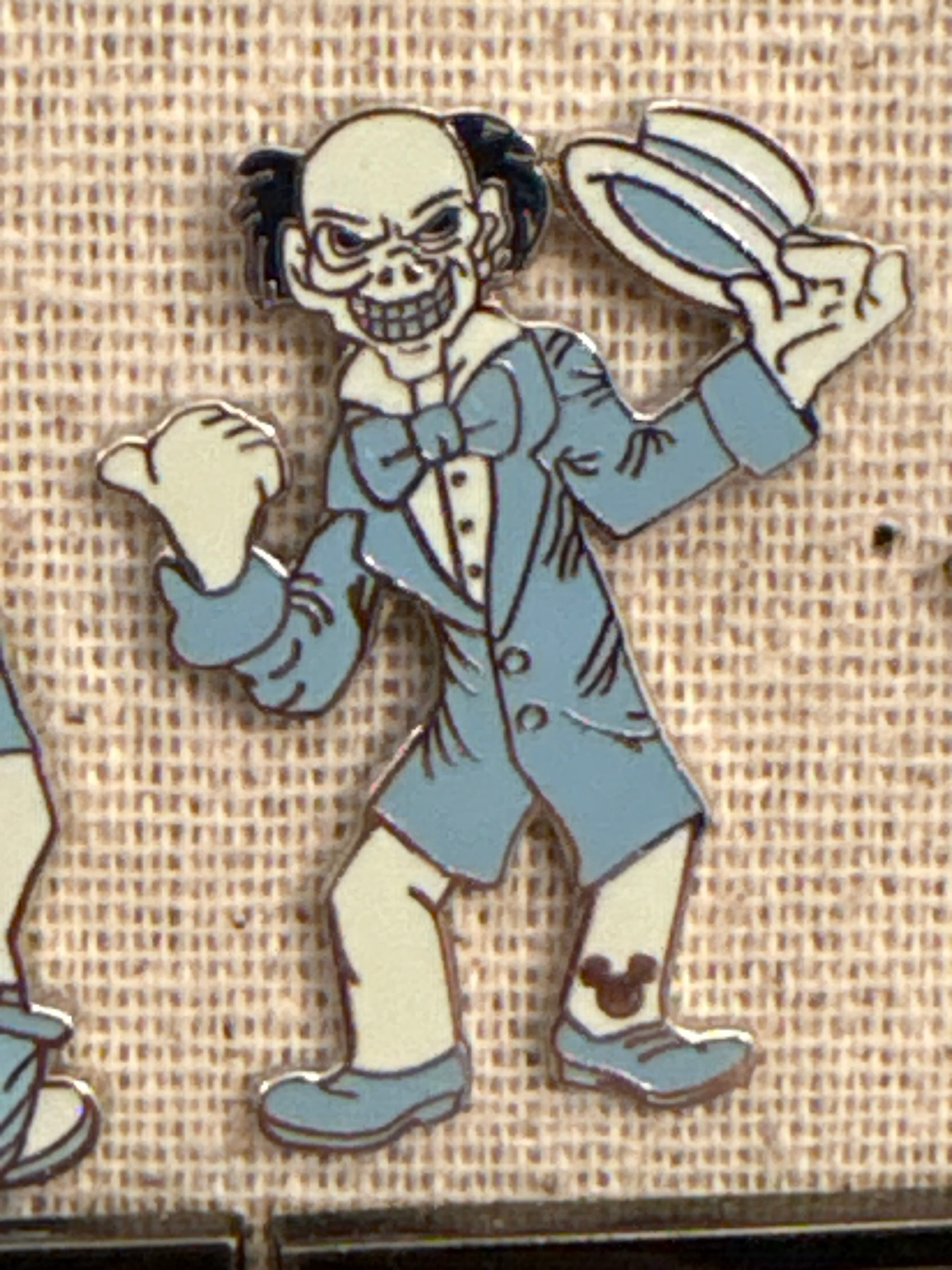 Haunted Mansion - Hitchhiking Ghosts - Ezra - 2007 Hidden Mickey front