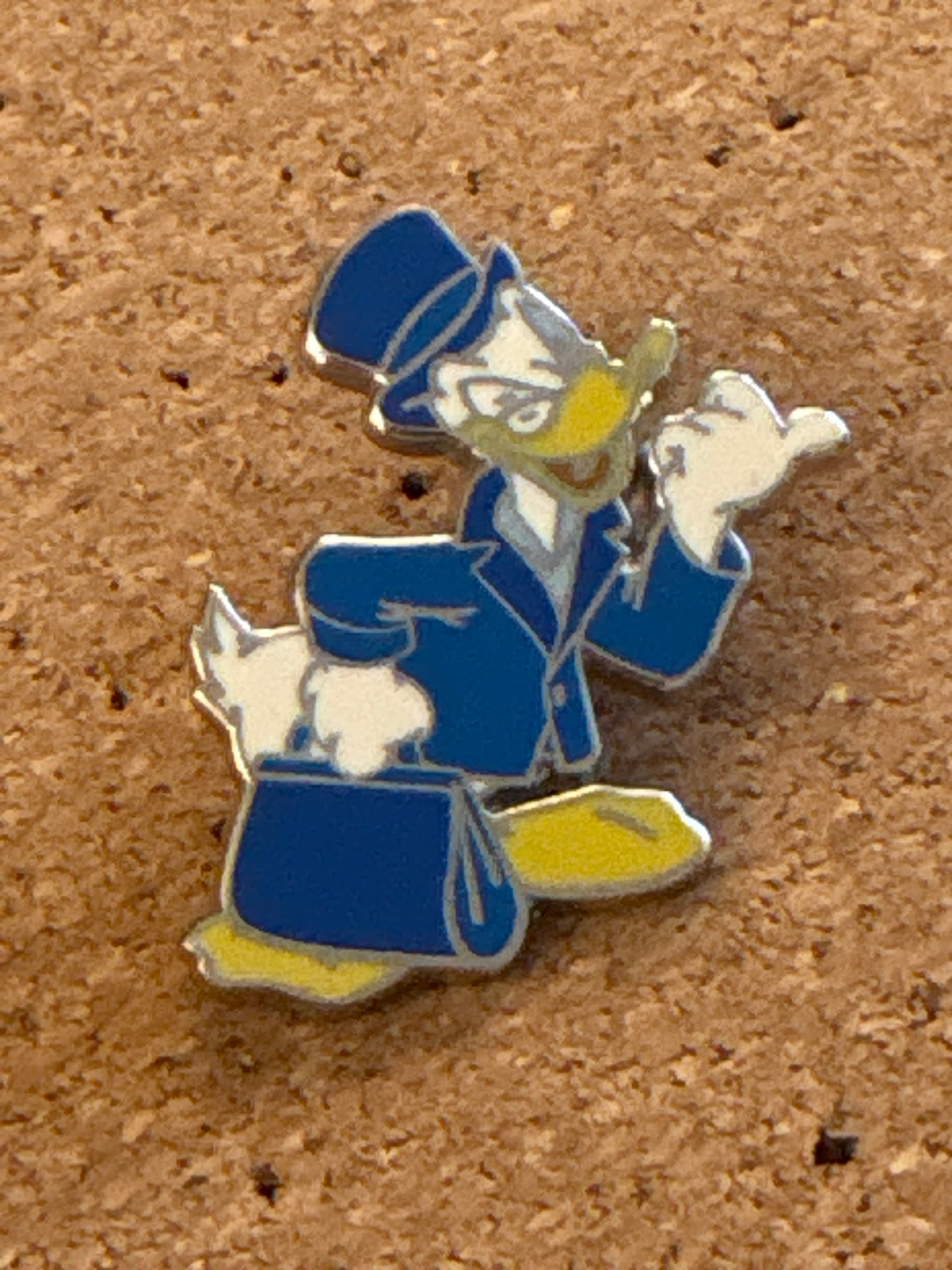 Donald Duck as Phineas - Haunted Mansion GWP Map front