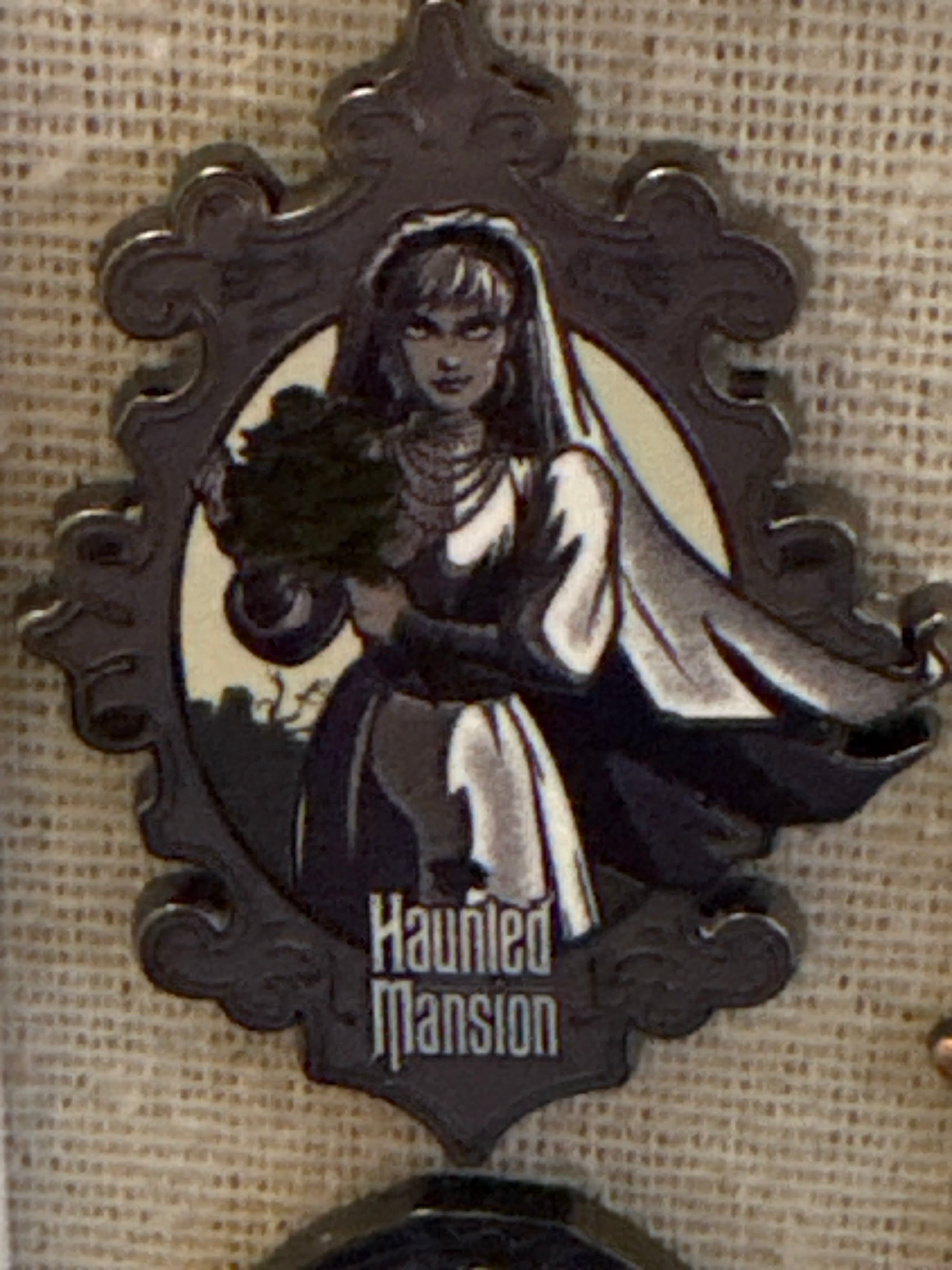 The Bride - Constance Hatchaway with Bouquet - Haunted Mansion Ghost Host Collection front