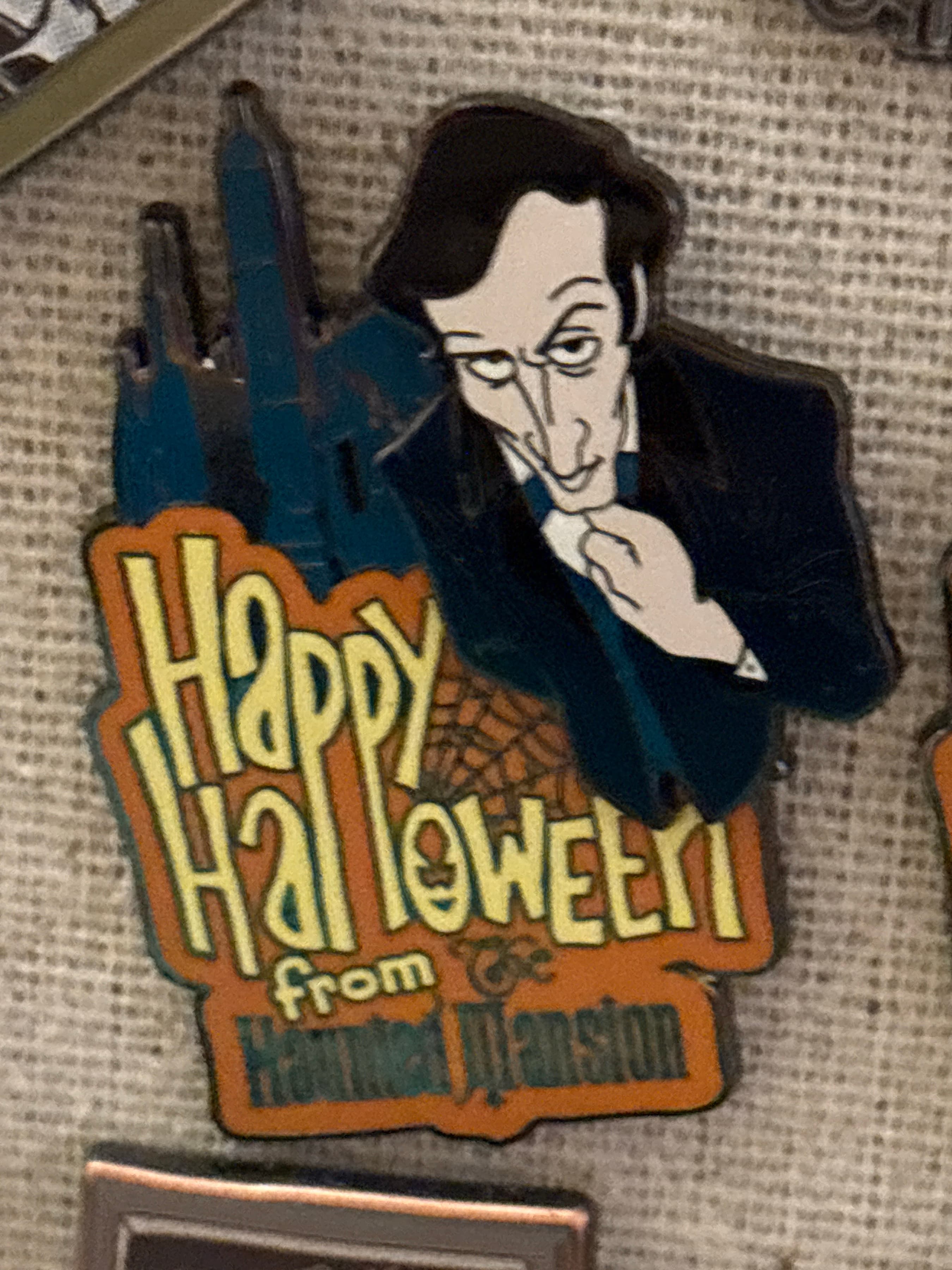 The Aging Man - Happy Halloween from the Haunted Mansion front