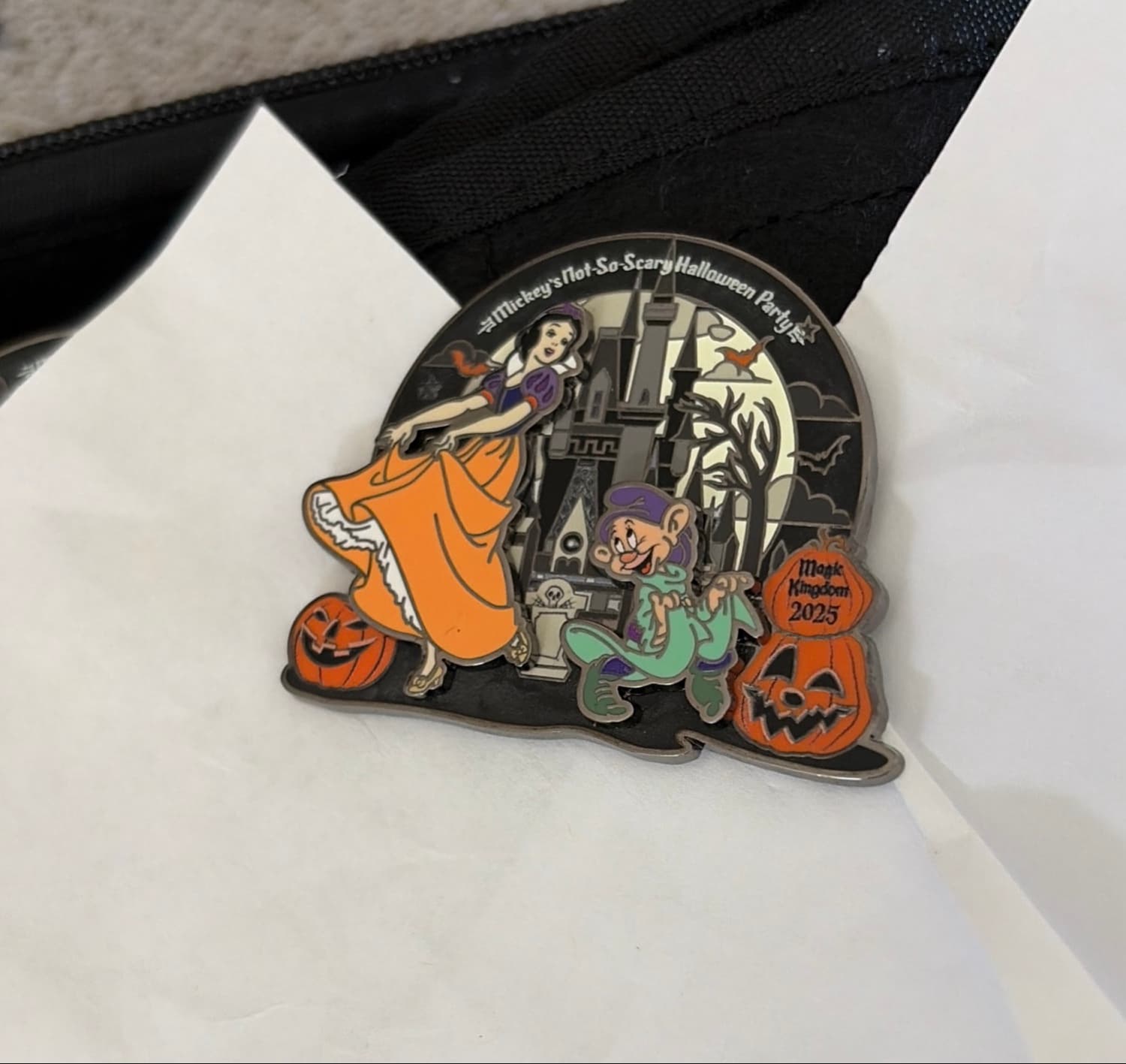 Mickey's Not So Scary Halloween Party 2025: Snow White & Dopey front