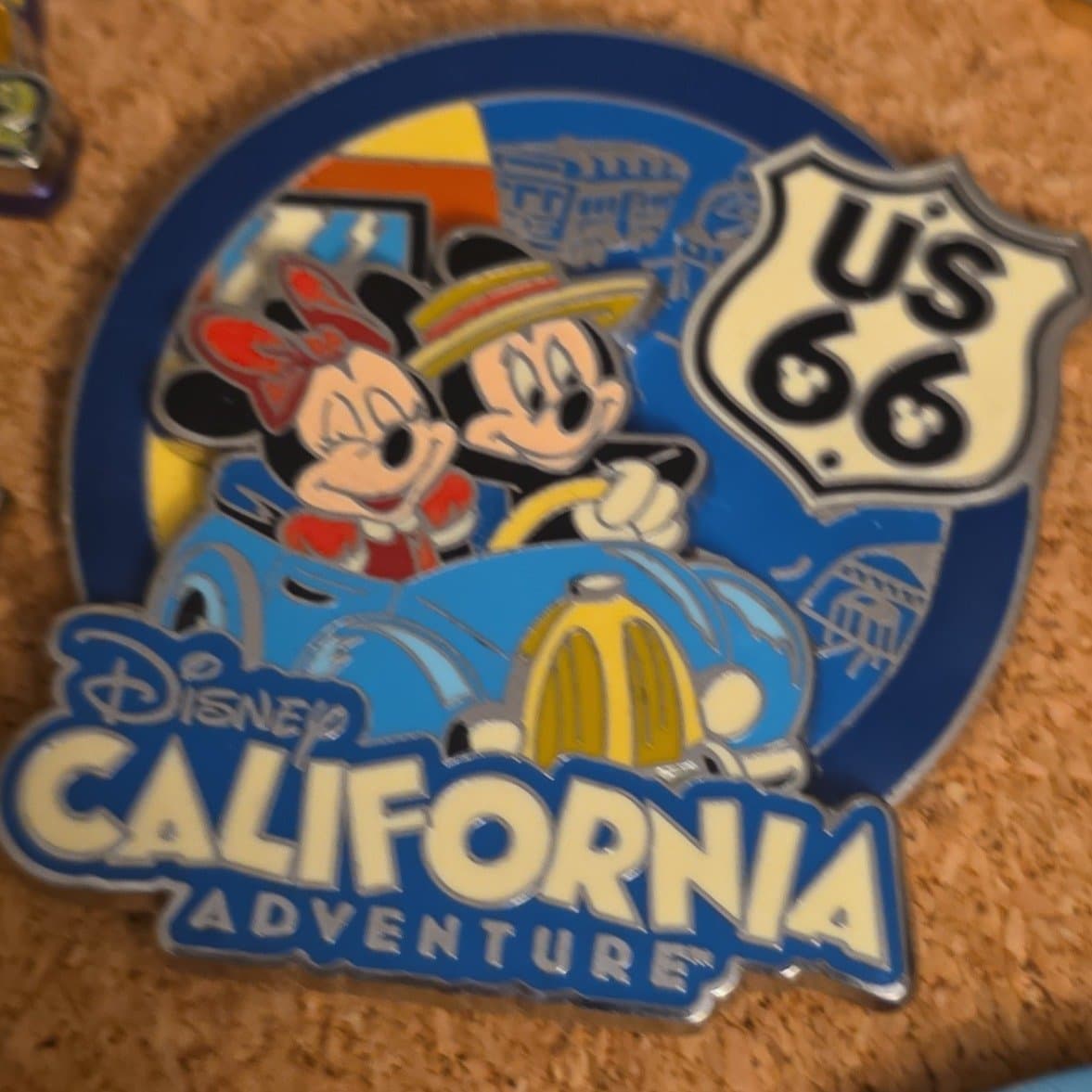 Mickey and Minnie Driving Route 66 - Disney California Adventure front