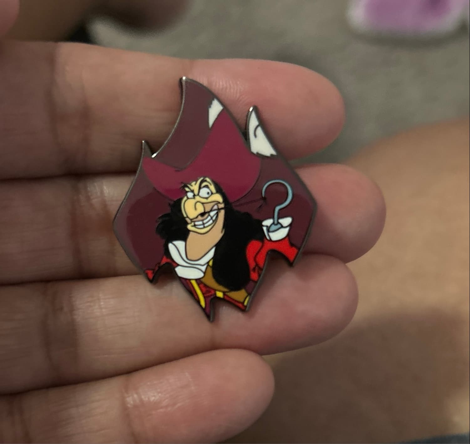 Captain Hook - Disney Villains Flames Blind Box Pin