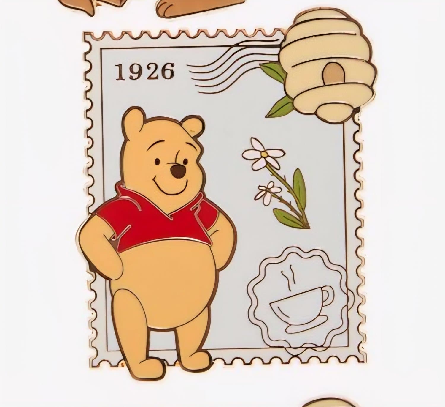 Winnie-winnie the pooh stamp front