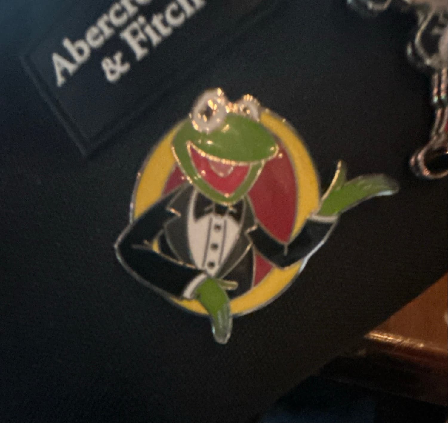 Kermit the Frog Tuxedo Muppets 2023 Mystery Pin front