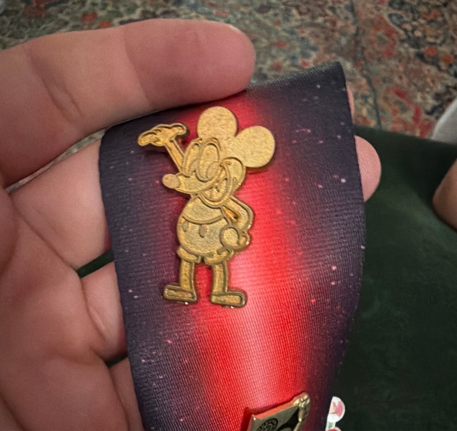 Golden Classic Mickey Mouse Waving