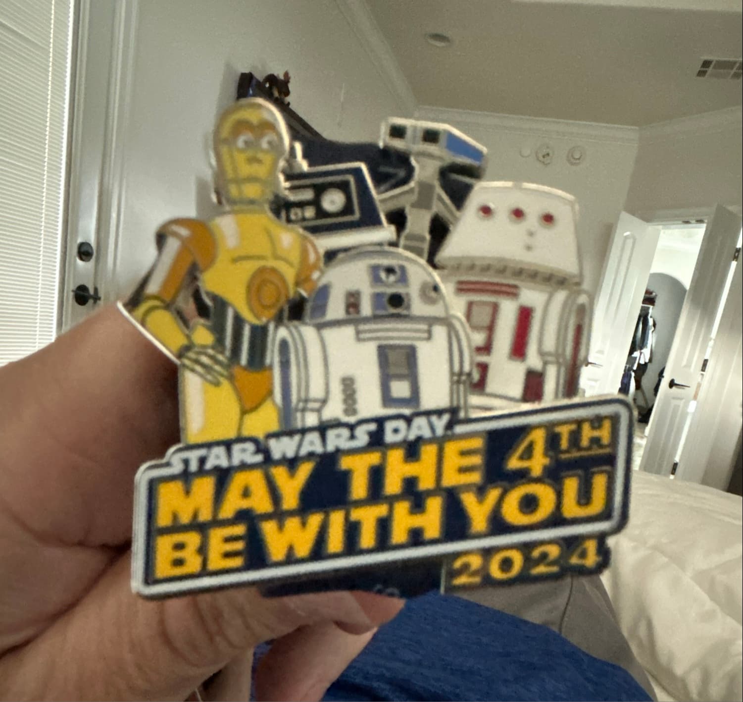 Star Wars Day 2024 "May the 4th Be With You" Limited Release Pins