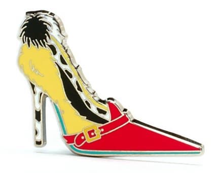 Cruella De Vil - Disney Villain Designer Shoes front