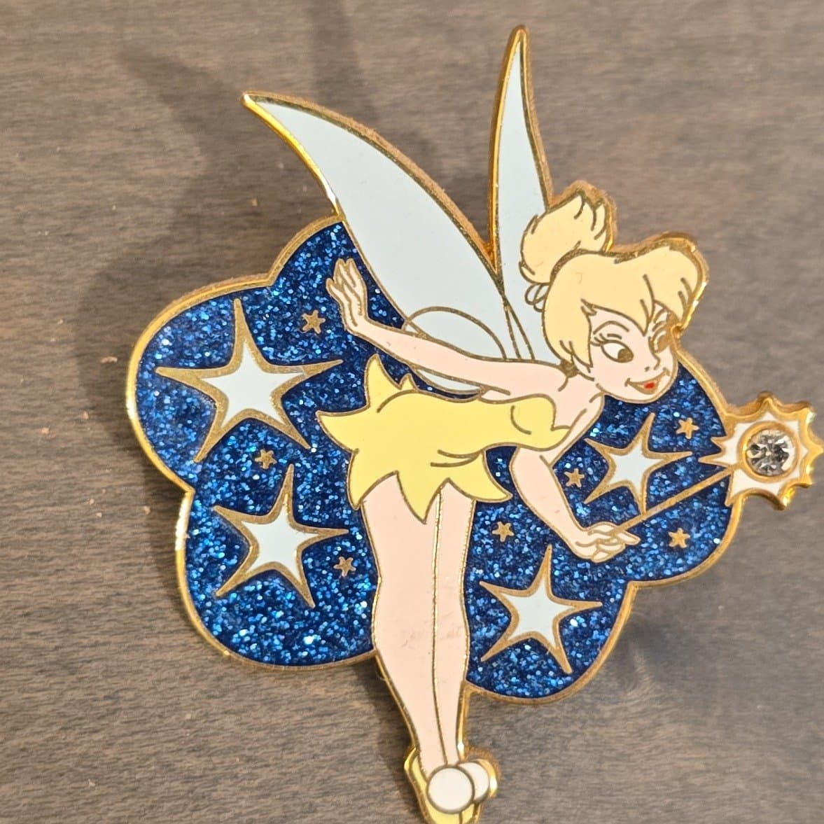 Tinker Bell - Blue Cloud with Light Blue Stars front