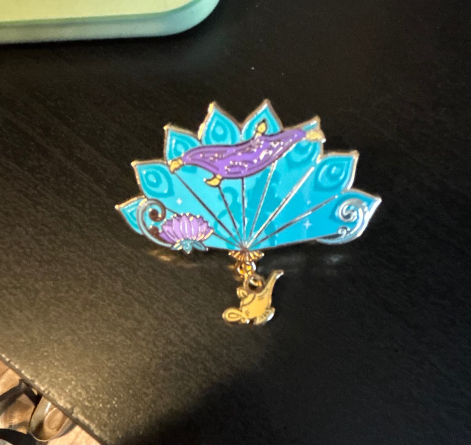 Disney Princess Fan Dangling Charm