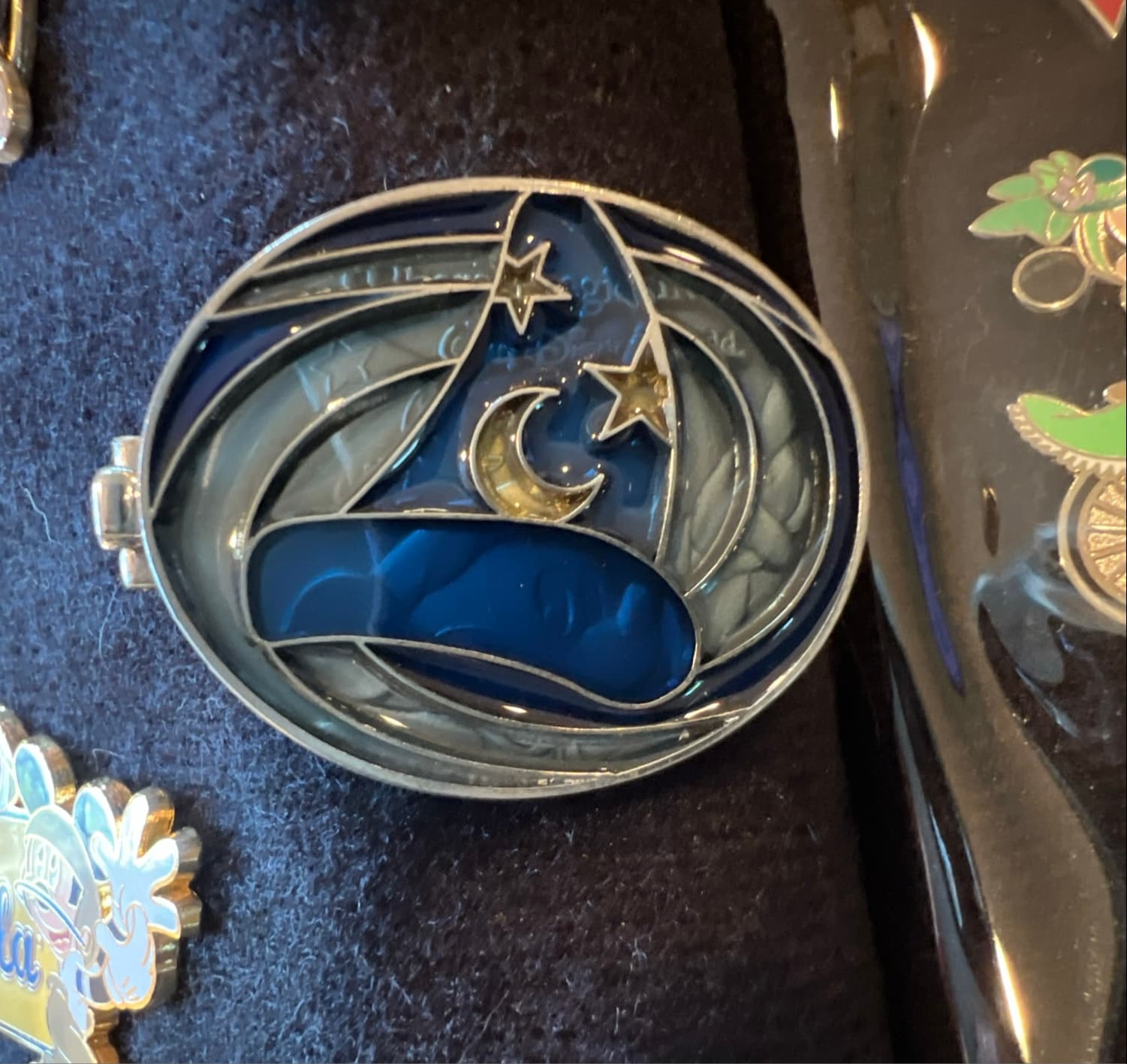 Disney Wishes Come True Blue Sorcerer Mickey Hat Pin