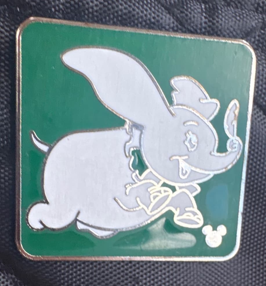 Flying Dumbo Hidden Mickey Pin
