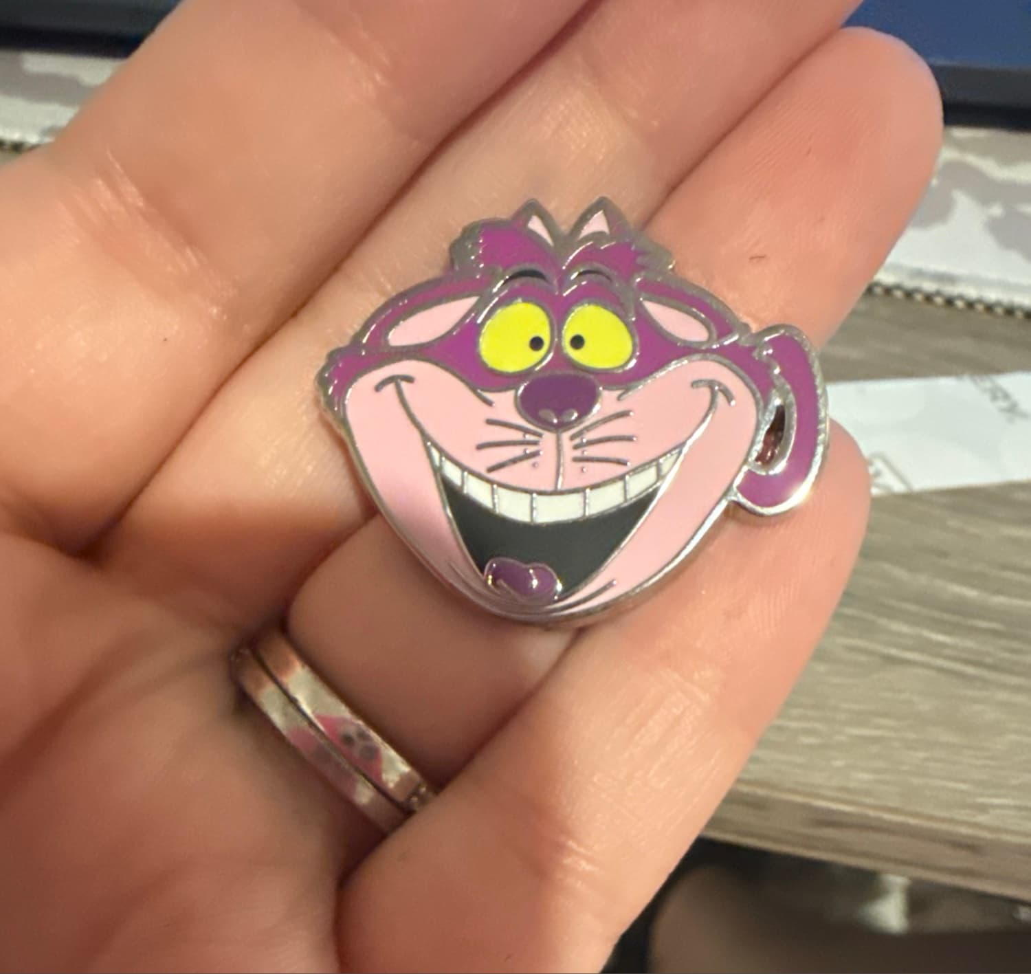 Cheshire Cat Characters as Mugs Alice in Wonderland Mystery Disney Pin