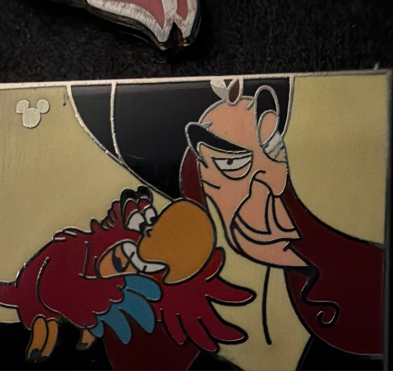 Jafar and Iago - Villains with Pets - Hidden Mickey