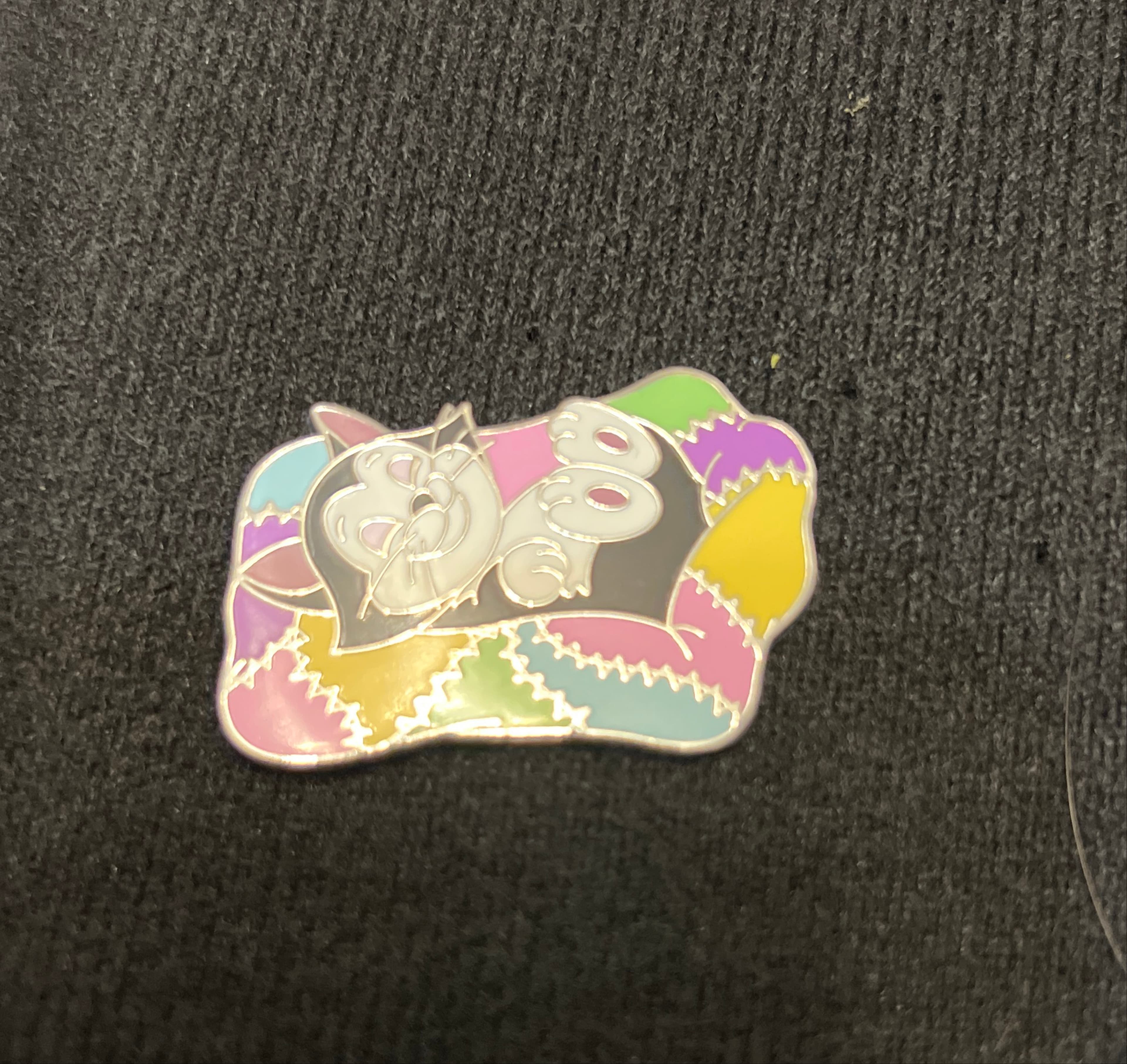 Figaro Sleeping on Patchwork Bed - Sweet Dreams Mystery Collection - Pinocchio