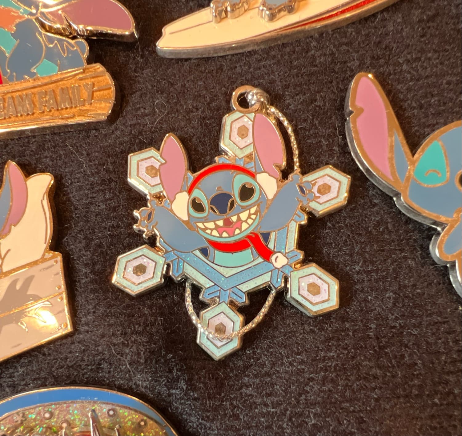 Stitch Snowflakes - Lilo and Stitch Christmas Holiday Set