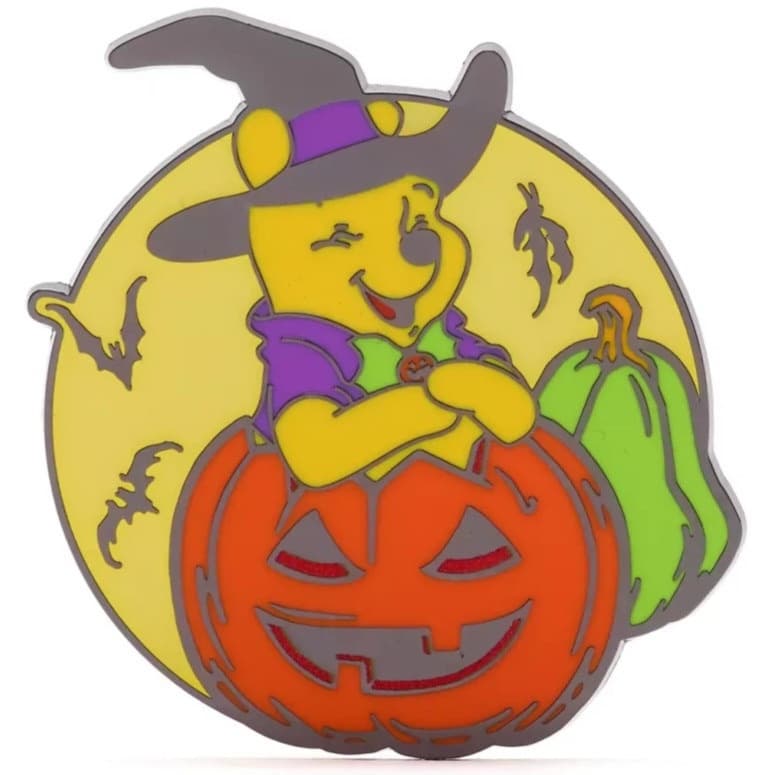Winnie the Pooh in Jack-o'-Lantern