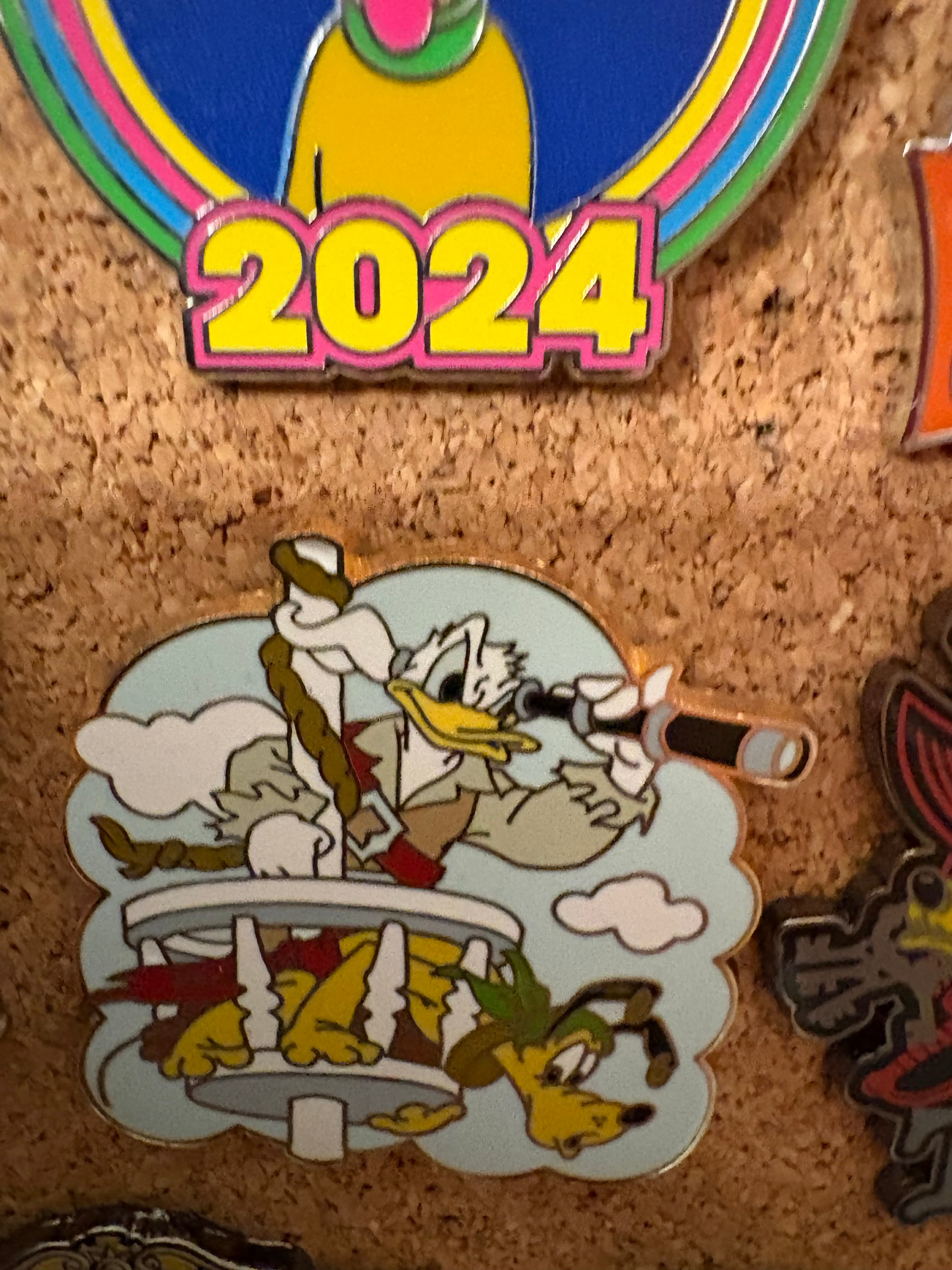 Donald as Will Turner with Pluto front