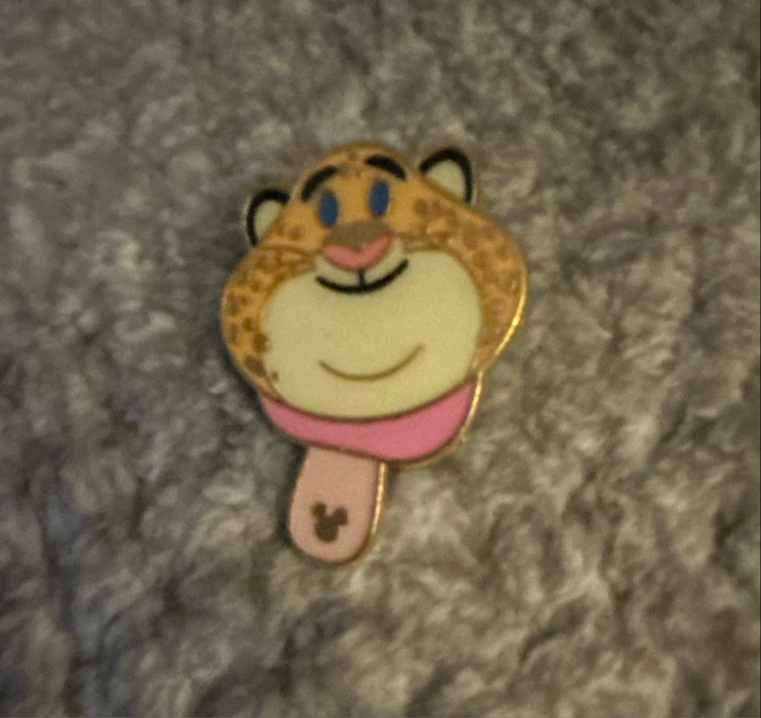 Shanghai Disney Zootopia Hidden Mickey Pin - Clawhauser Popsicle